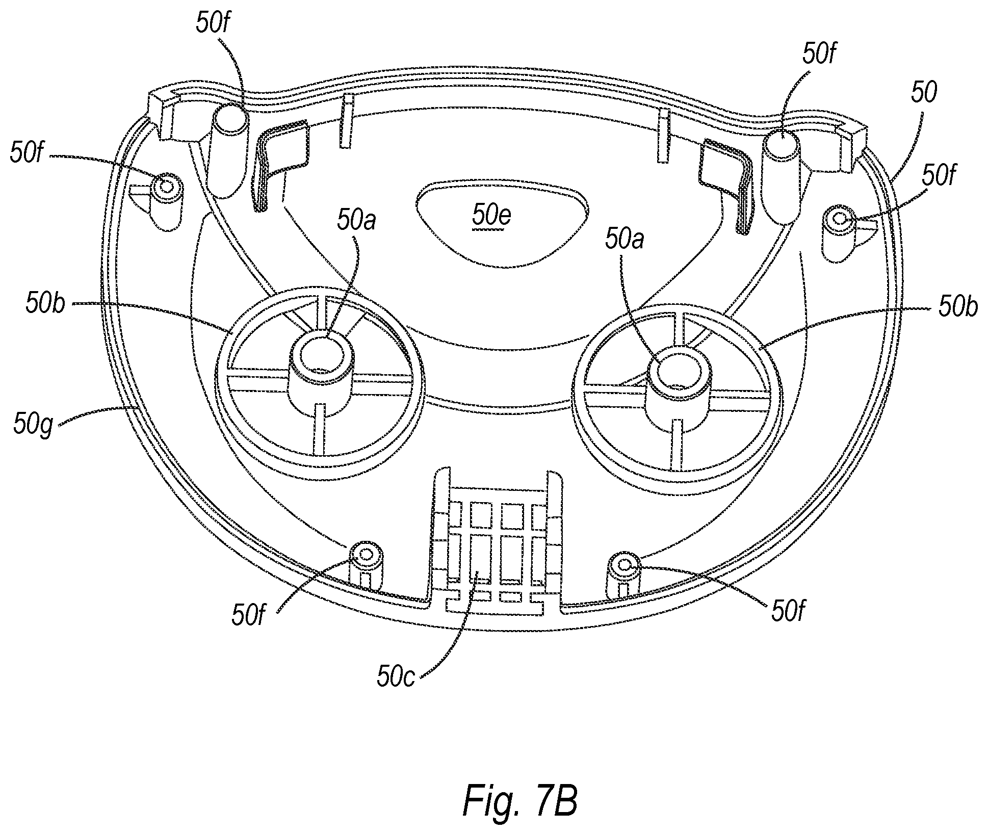 Patent US12569076 Figure 7 – Foldable structure for child play area