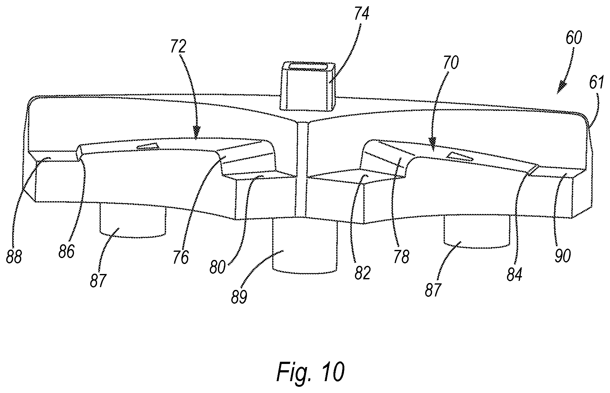 Patent US12569076 Figure 10 – Foldable structure for child play area