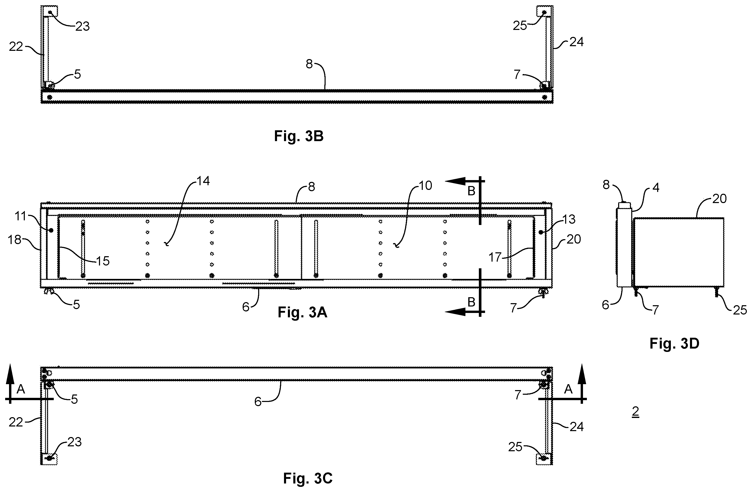 Patent US12569078 Figure 3 – Self-closing security door assembly for retail display