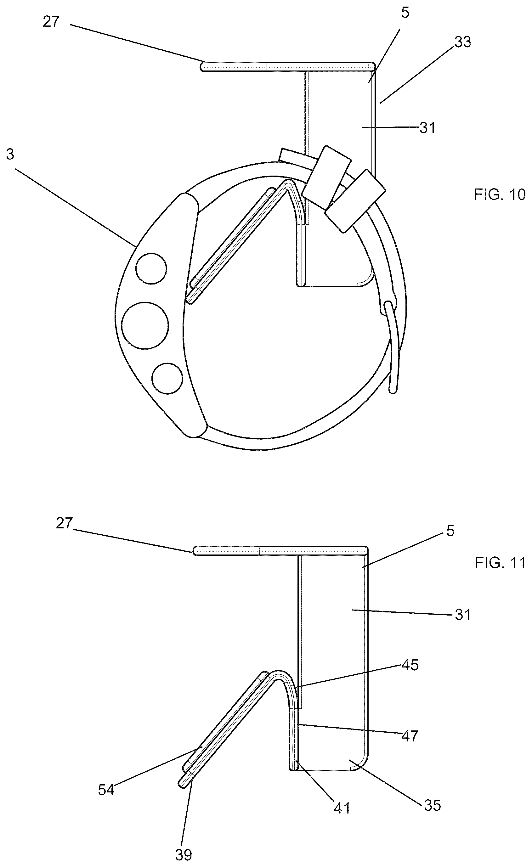 Patent US12569079 Figure 7 – Suspended watch holder display container