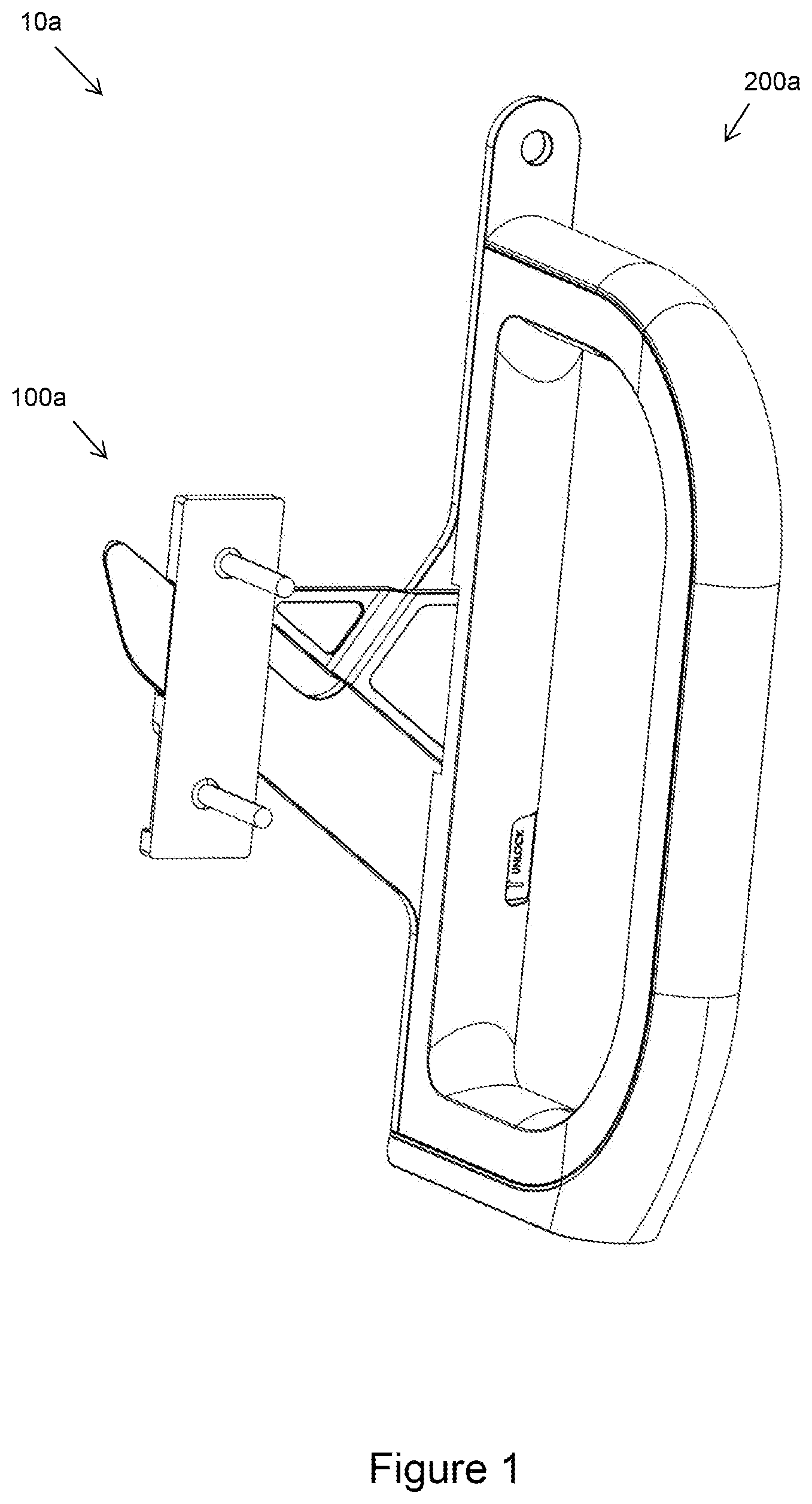 Patent US12569080 Figure 1 – Artwork handling system
