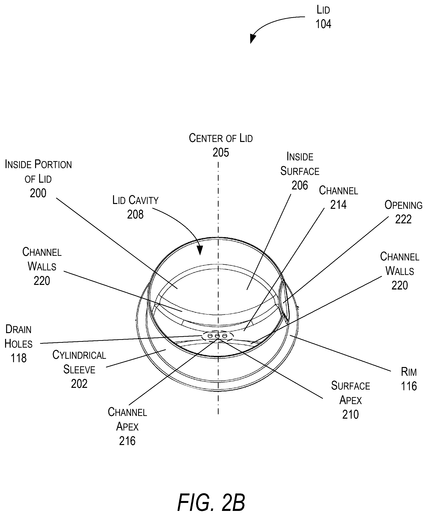 Patent US12569084 Figure 8 – Cold brewer
