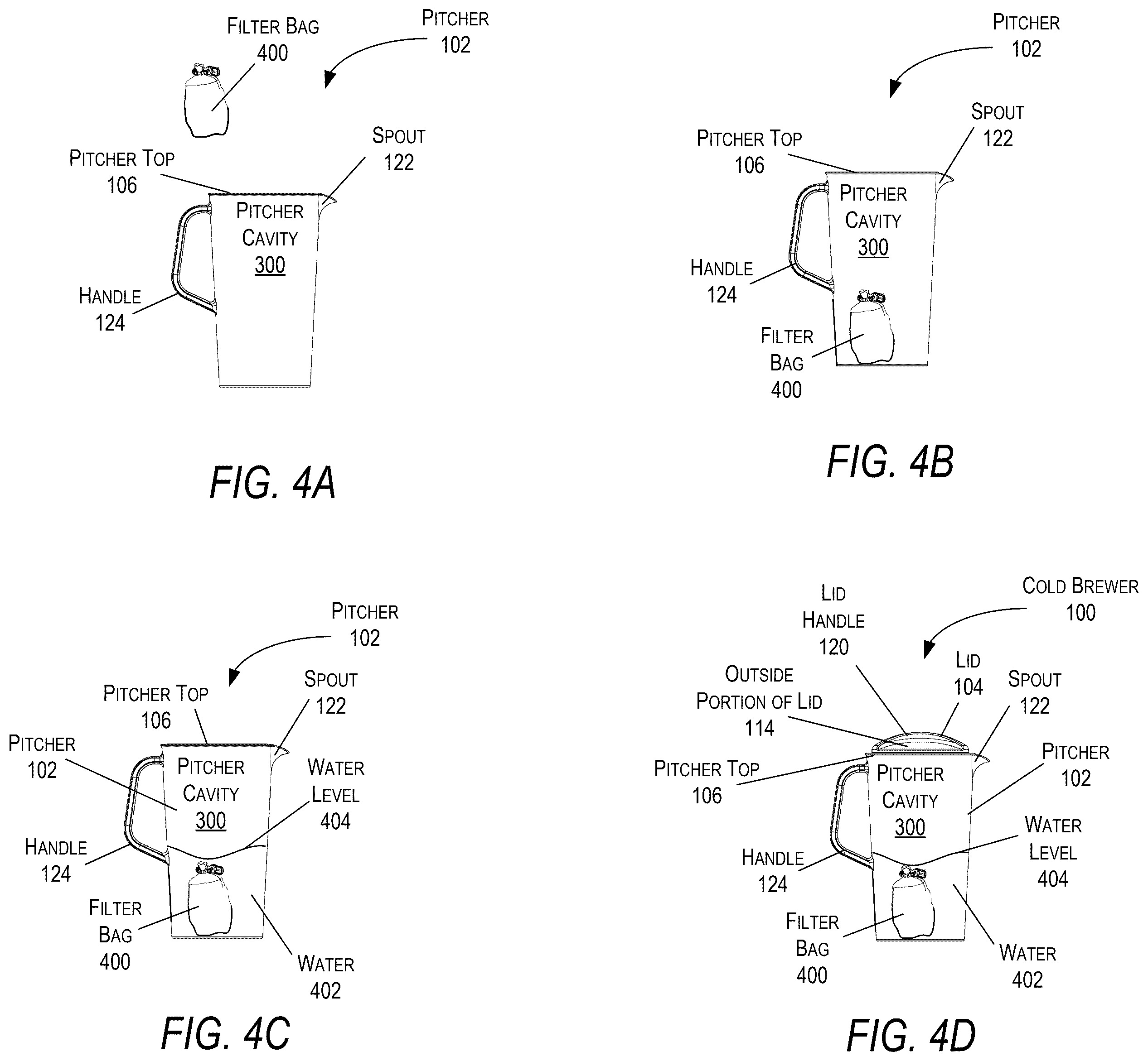 Patent US12569084 Figure 11 – Cold brewer