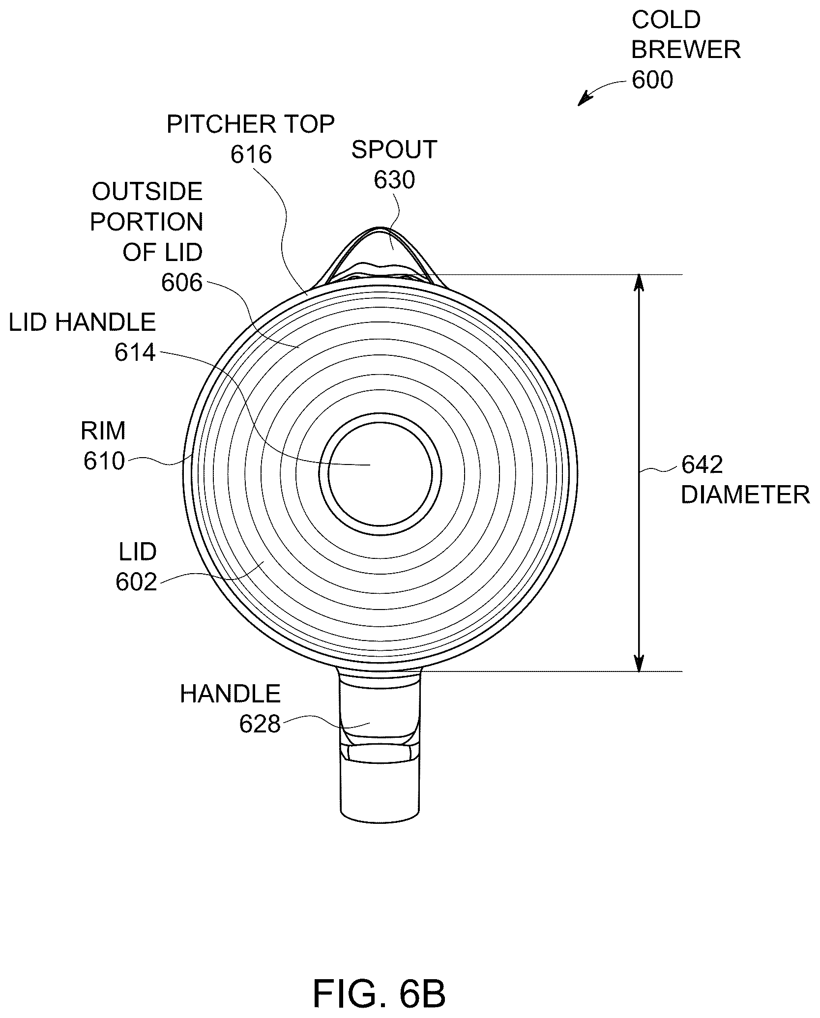Patent US12569084 Figure 15 – Cold brewer