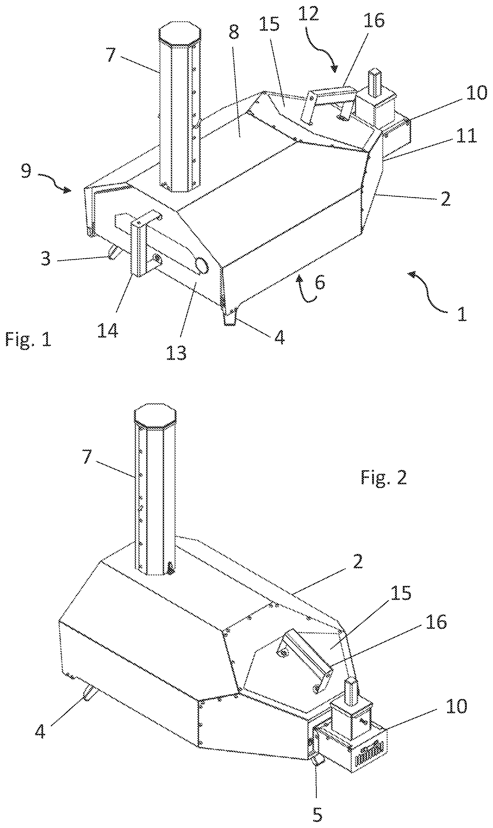 Patent US12569088 Figure 1 – Cooking apparatus