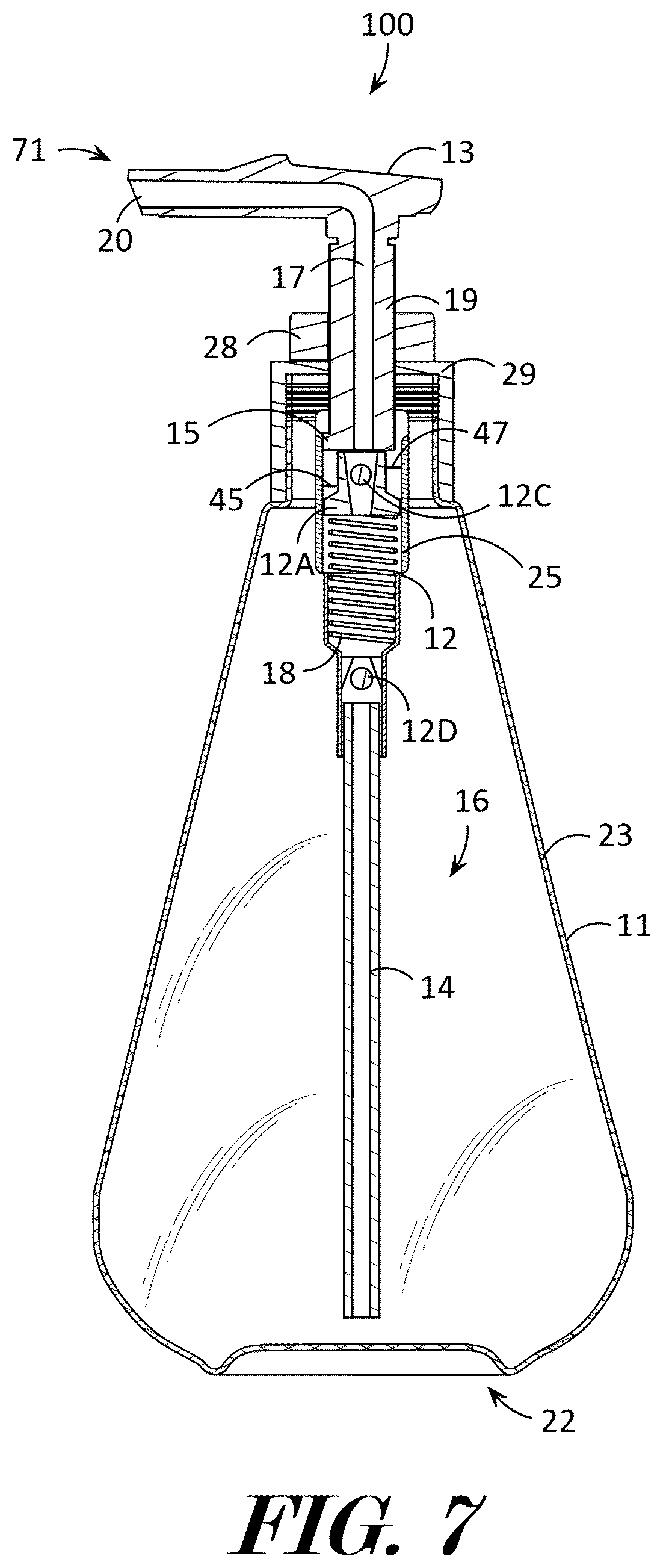 Patent US12569093 Figure 6 – Controlled dentifrice dispensing device