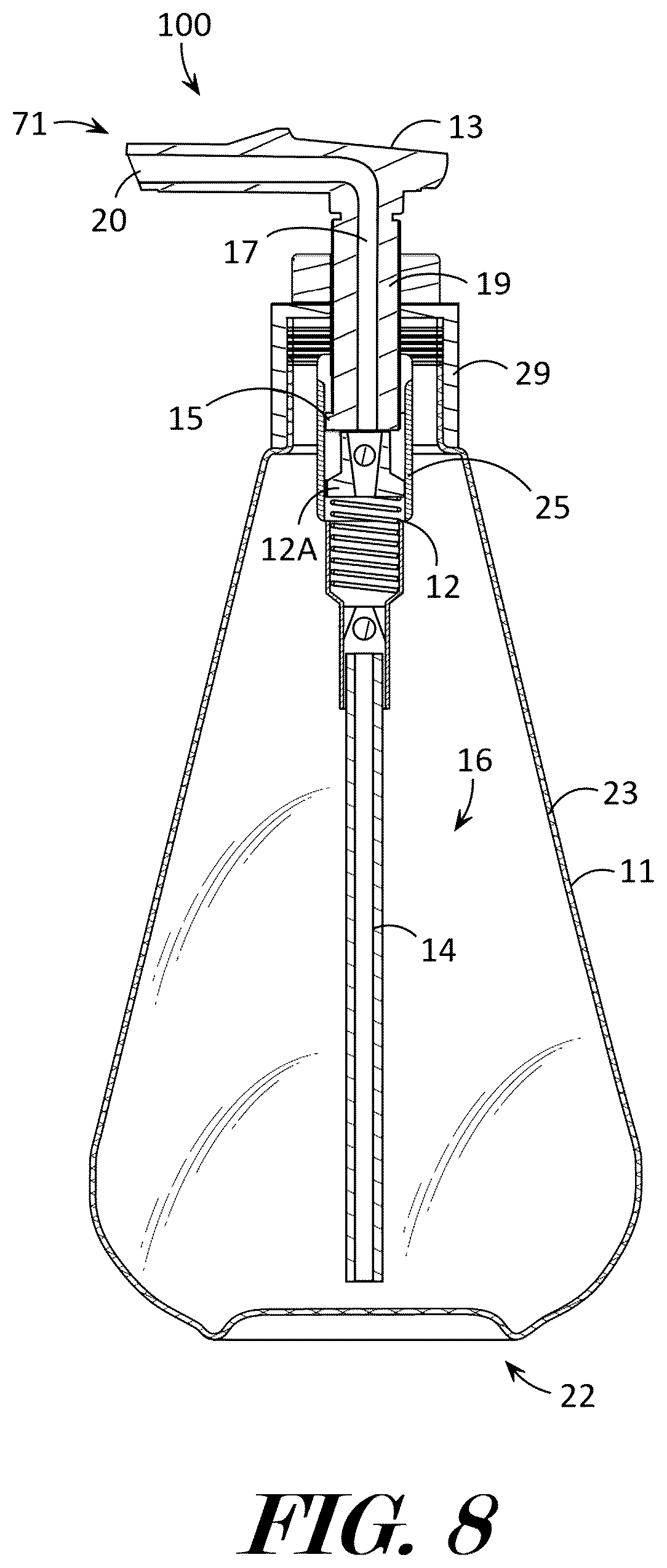 Patent US12569093 Figure 7 – Controlled dentifrice dispensing device