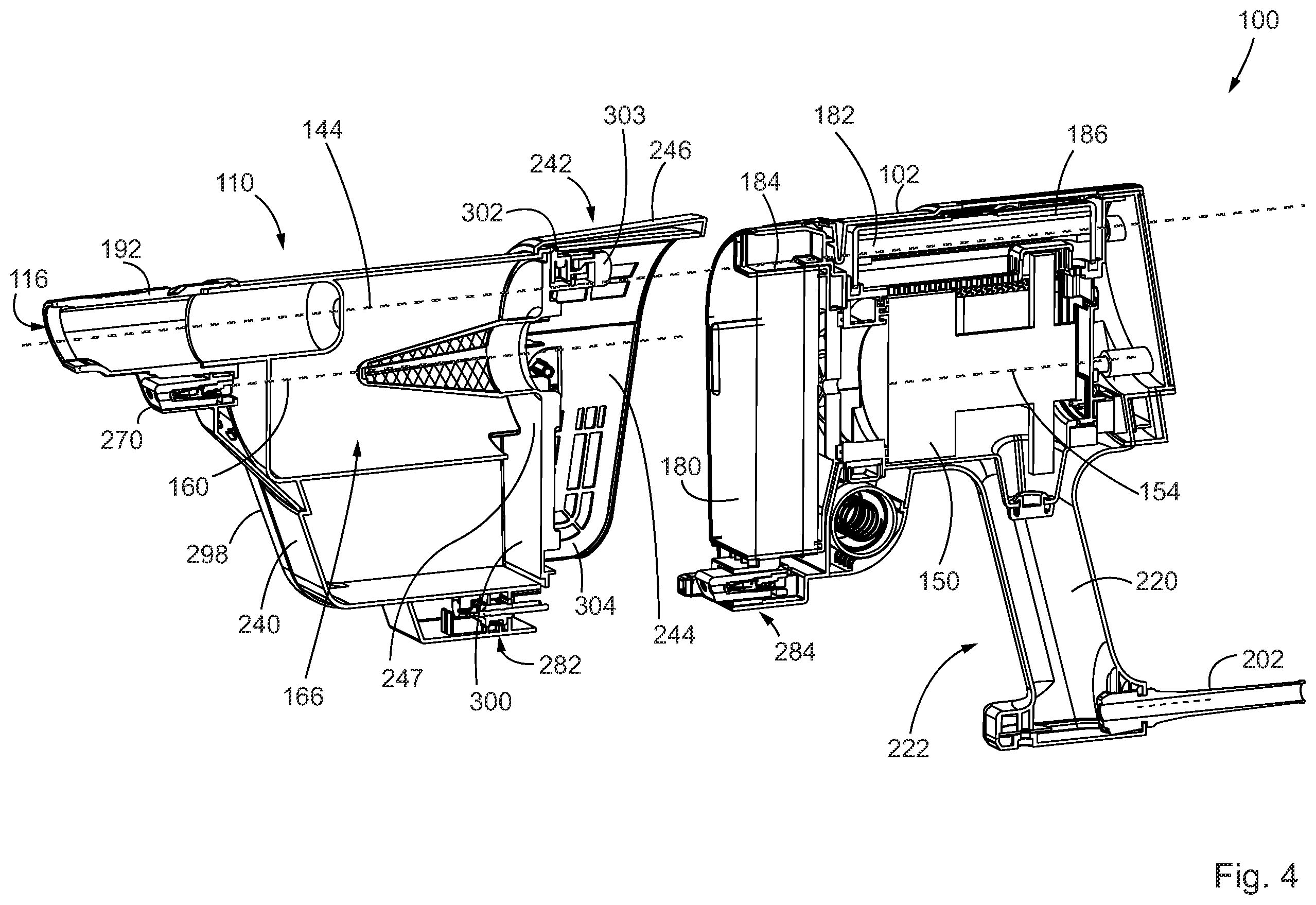 Patent US12569098 Figure 4 – Surface cleaning apparatus