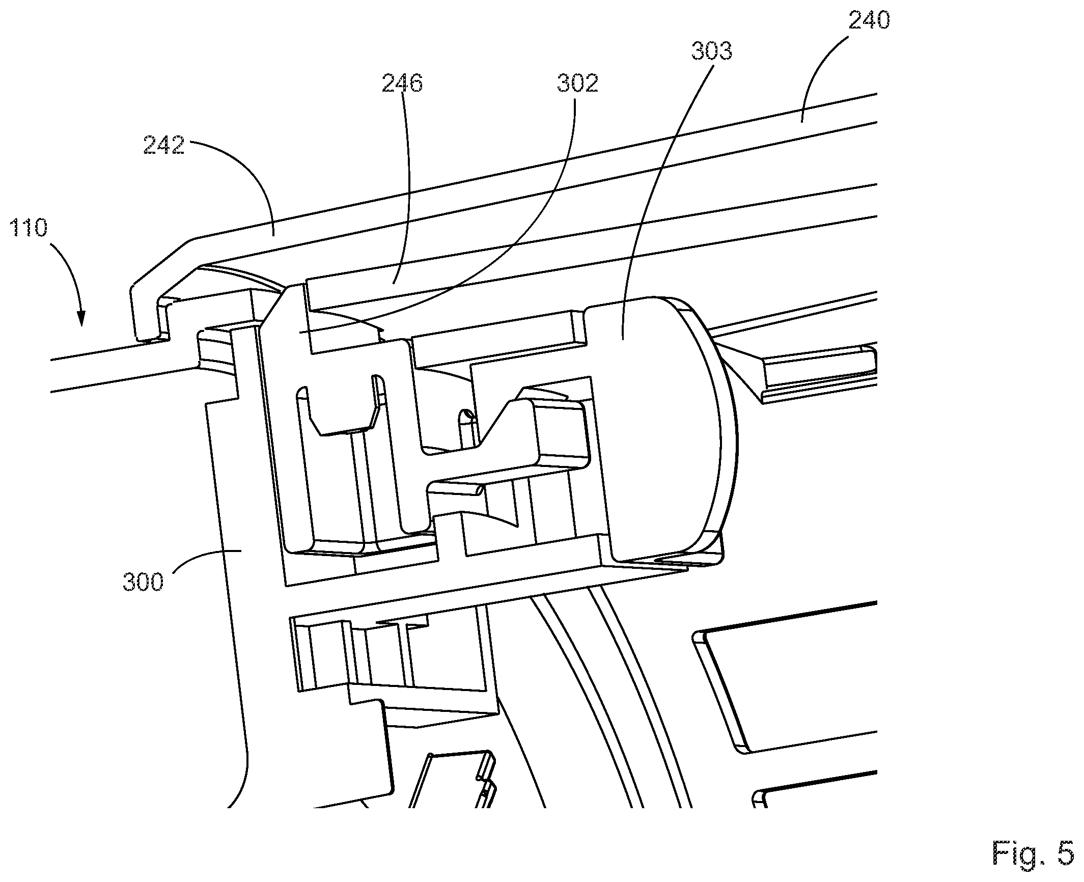 Patent US12569098 Figure 5 – Surface cleaning apparatus