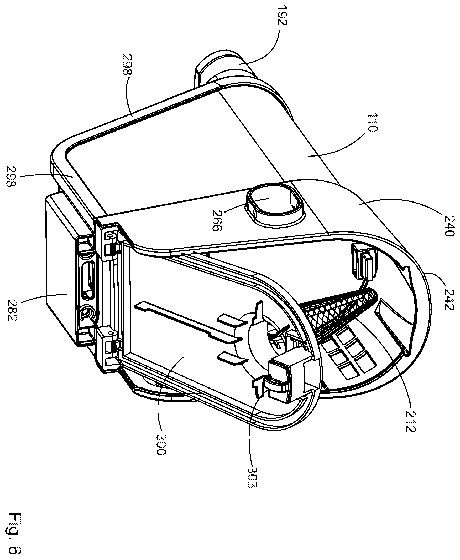 Patent US12569098 Figure 6 – Surface cleaning apparatus