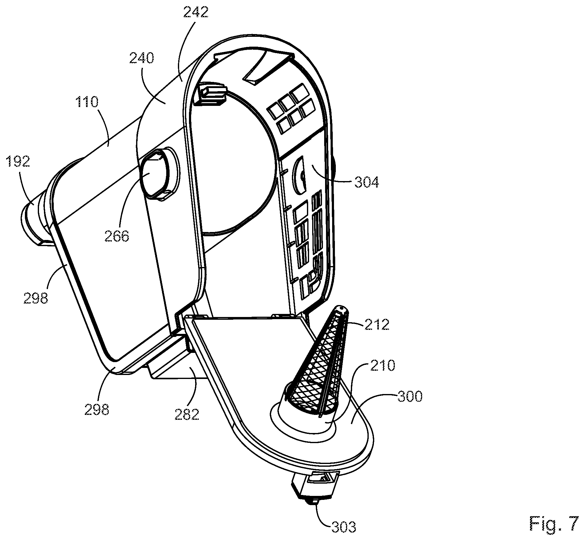Patent US12569098 Figure 7 – Surface cleaning apparatus