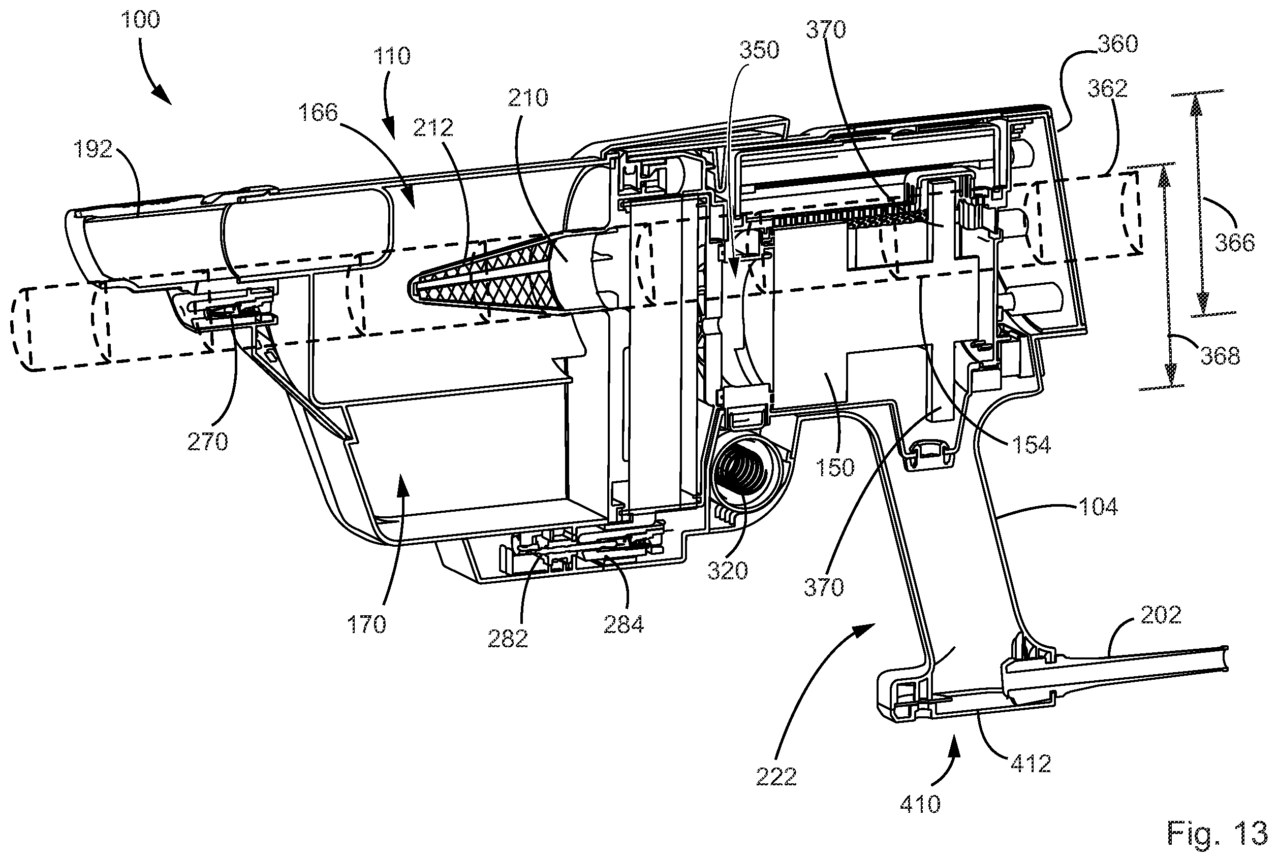 Patent US12569098 Figure 13 – Surface cleaning apparatus