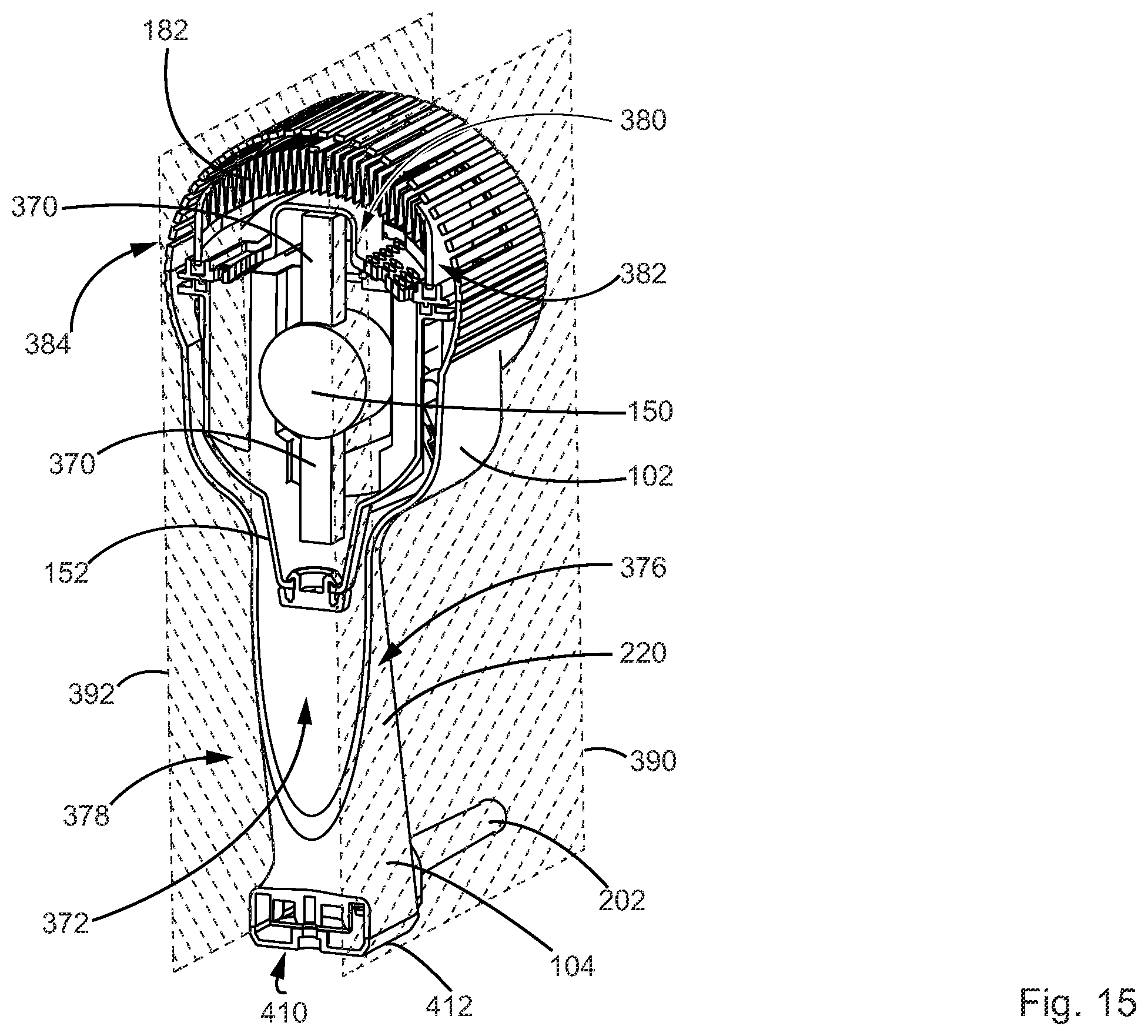 Patent US12569098 Figure 15 – Surface cleaning apparatus