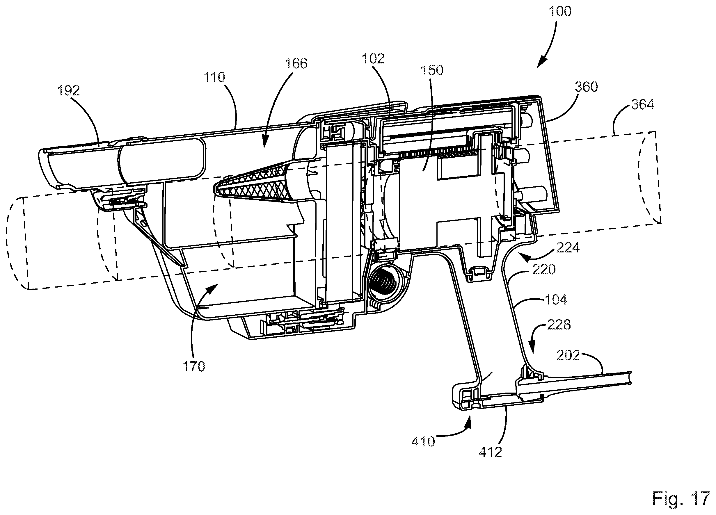 Patent US12569098 Figure 17 – Surface cleaning apparatus