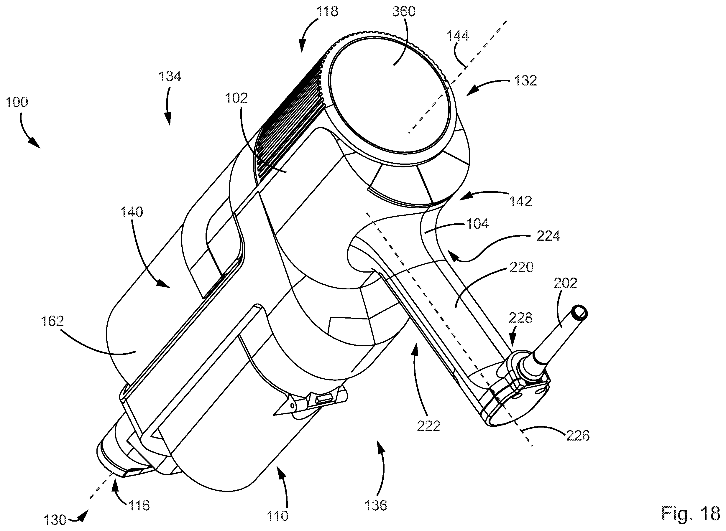 Patent US12569098 Figure 18 – Surface cleaning apparatus
