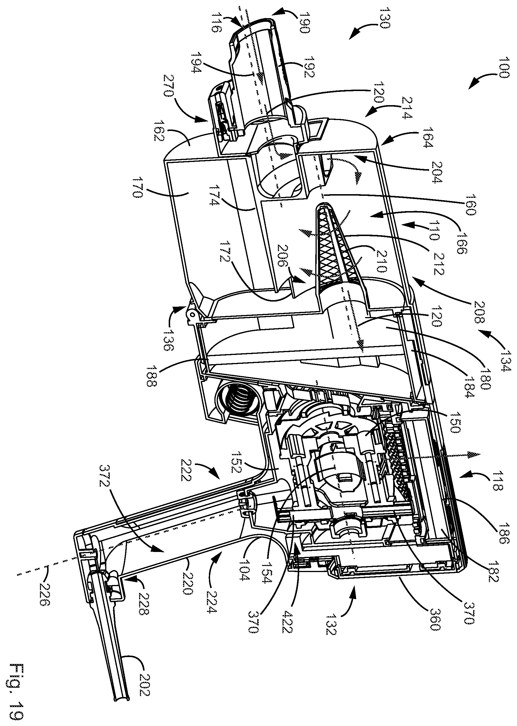 Patent US12569098 Figure 19 – Surface cleaning apparatus