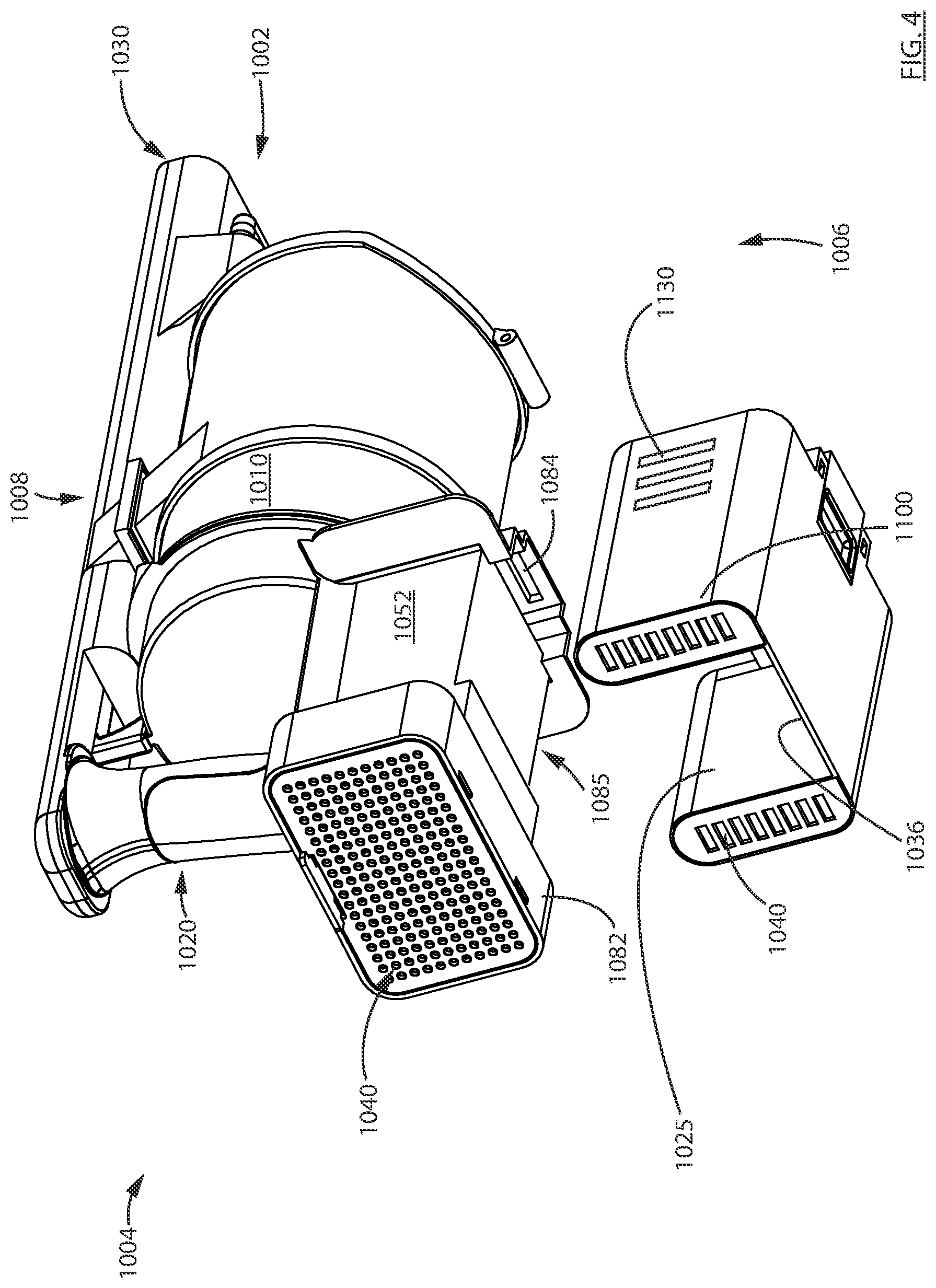 Patent US12569099 Figure 4 – Surface cleaning apparatus