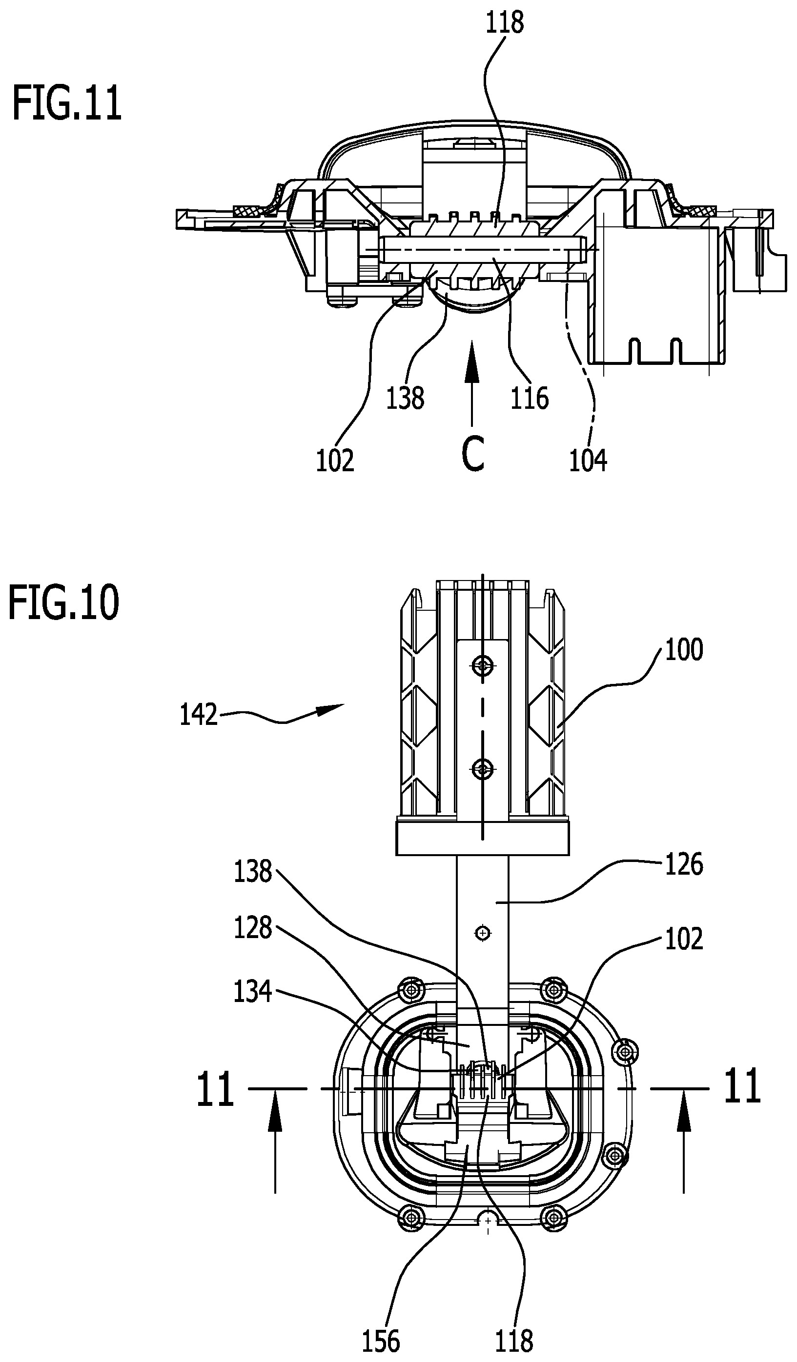 Patent US12569100 Figure 9 – Cleaning machine having joint device and cleaning machine having drive device