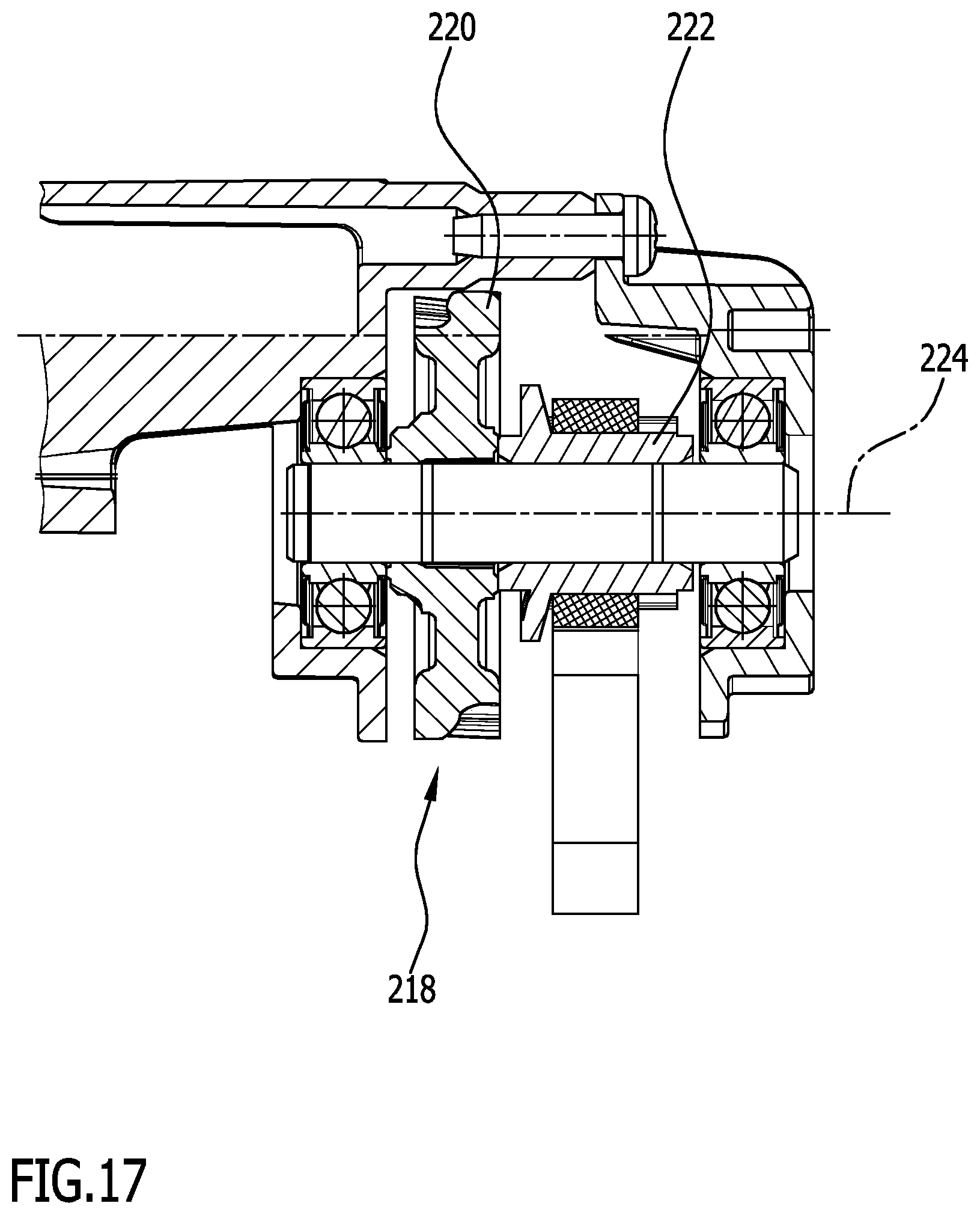 Patent US12569100 Figure 14 – Cleaning machine having joint device and cleaning machine having drive device