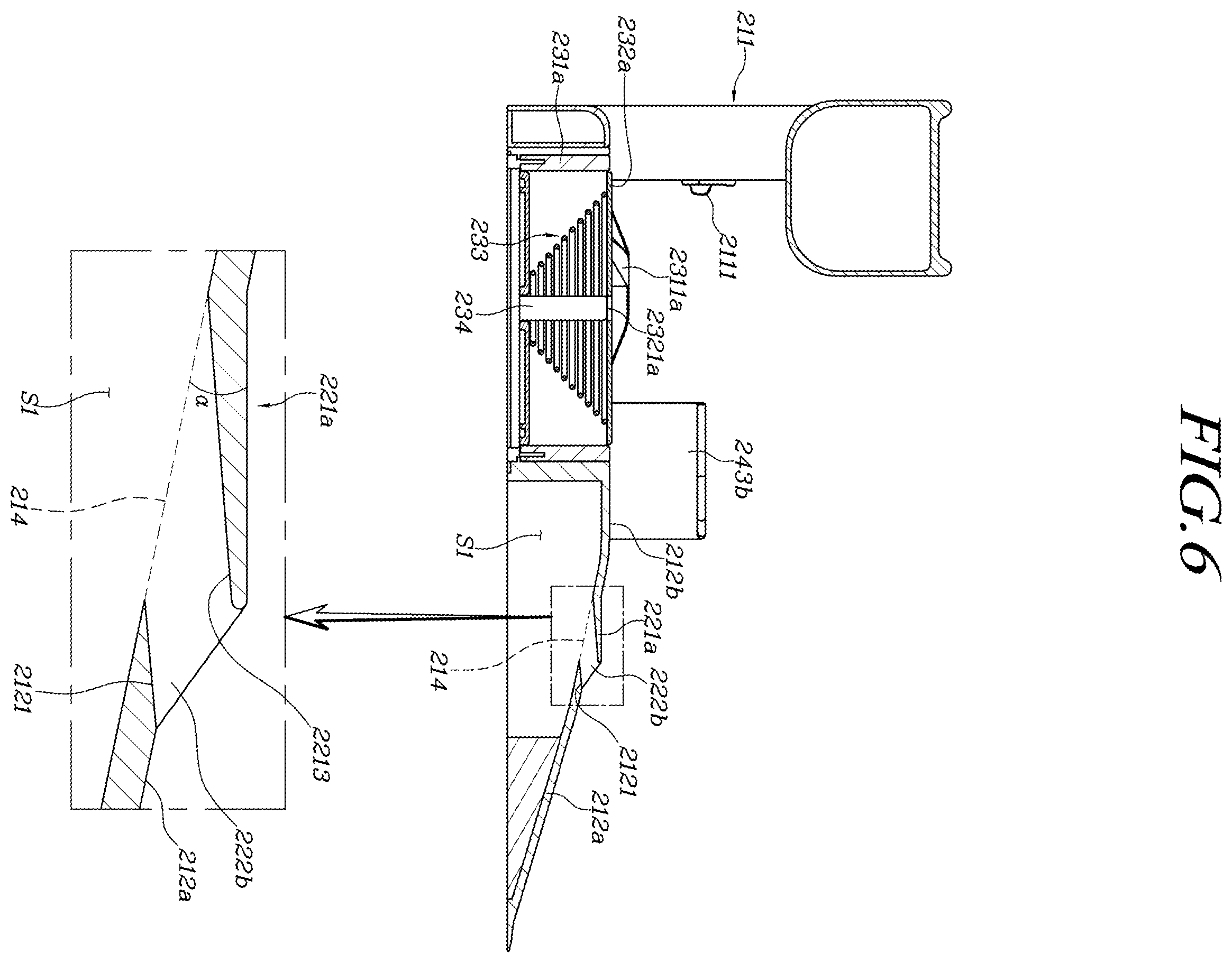 Patent US12569101 Figure 6 – Robot cleaner, docking station and cleaning system having the same