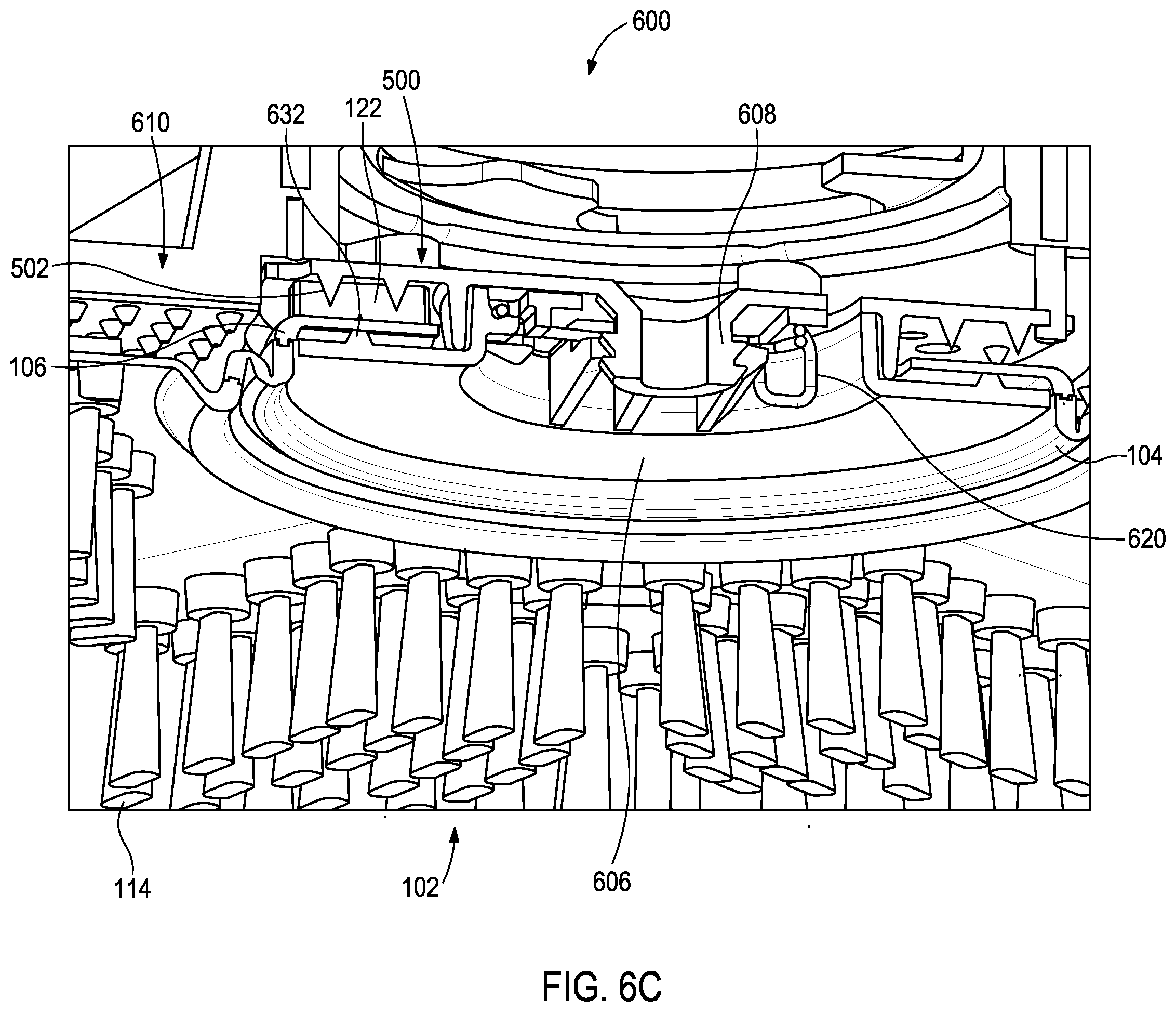 Patent US12569102 Figure 9 – Flexible brush system