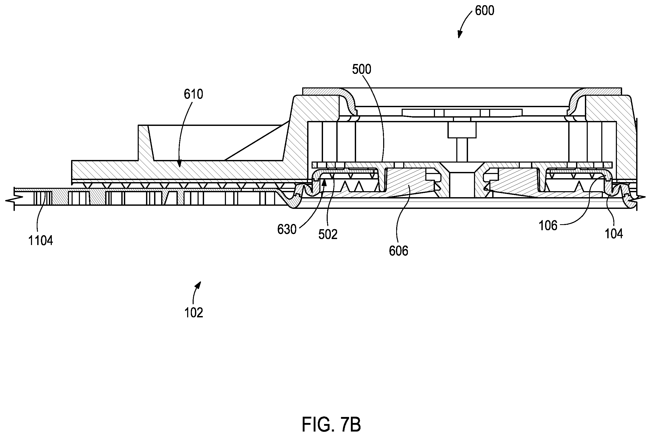 Patent US12569102 Figure 11 – Flexible brush system