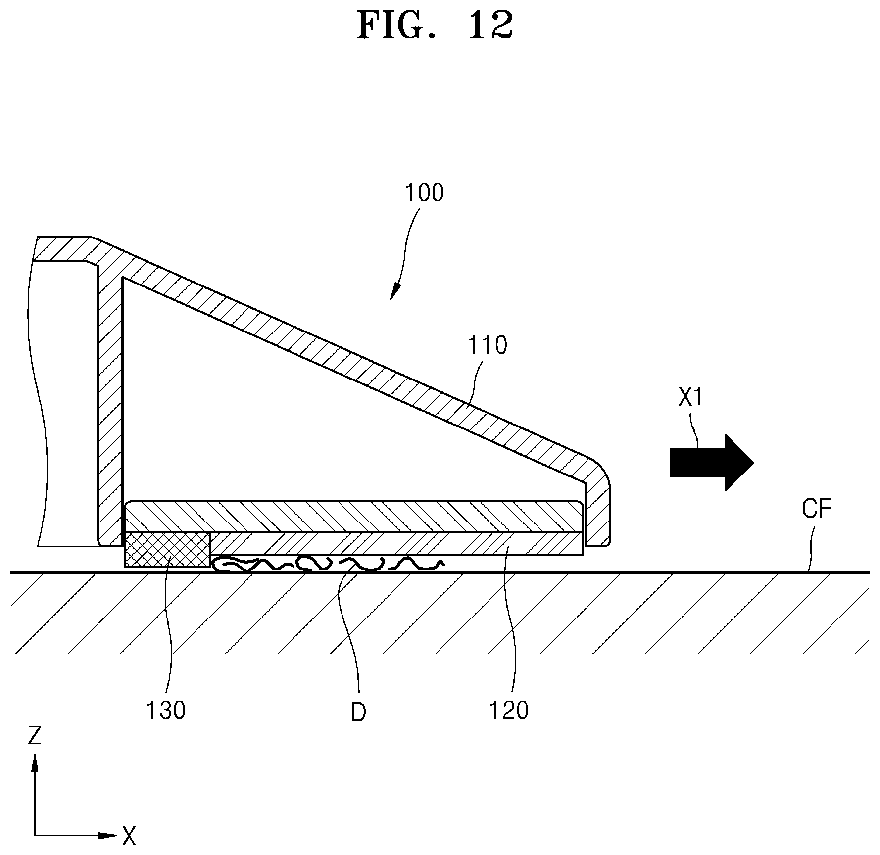 Patent US12569103 Figure 12 – Wet robot cleaner and contamination prevention module used therefor
