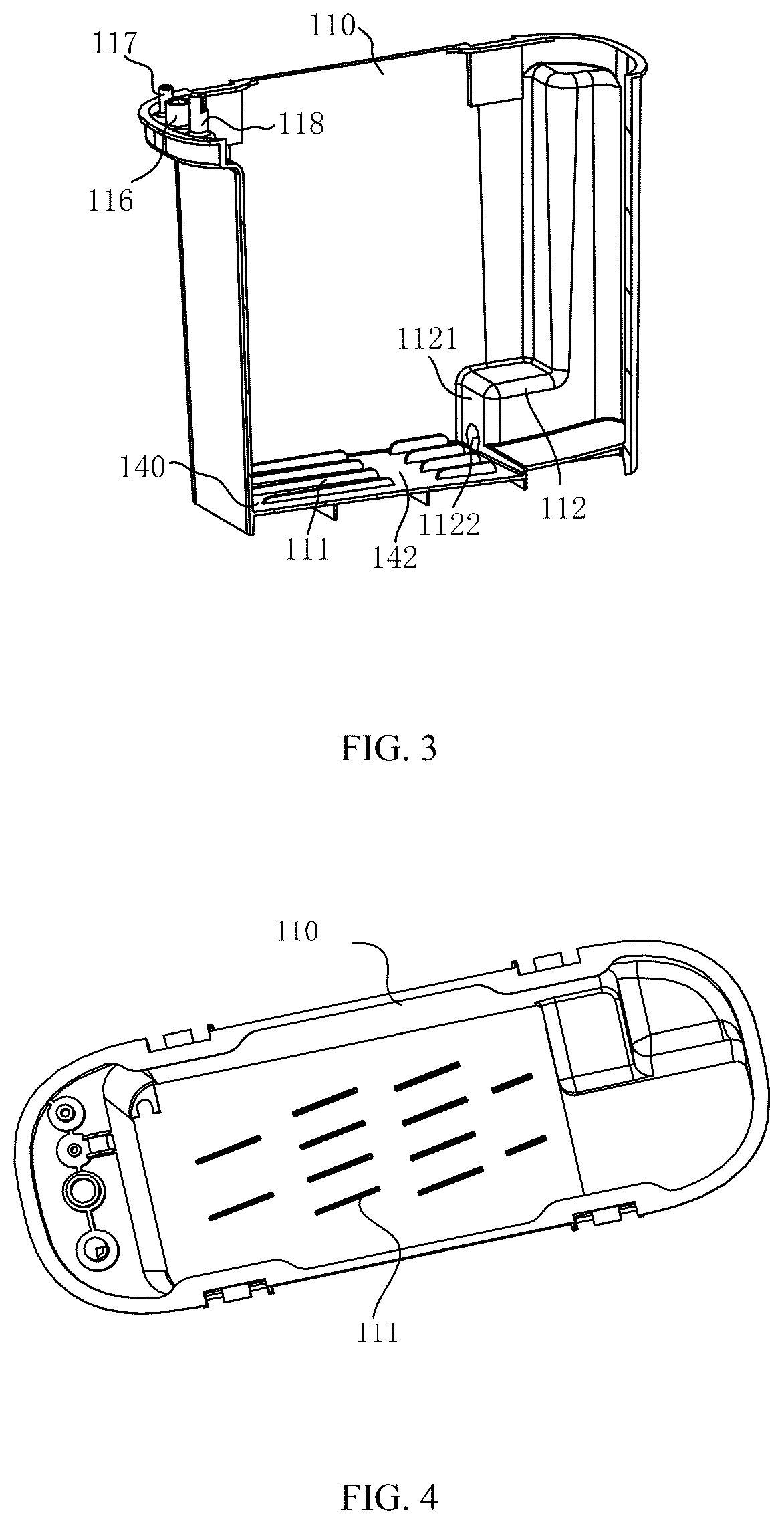 Patent US12569104 Figure 2 – Liquid tank and base station