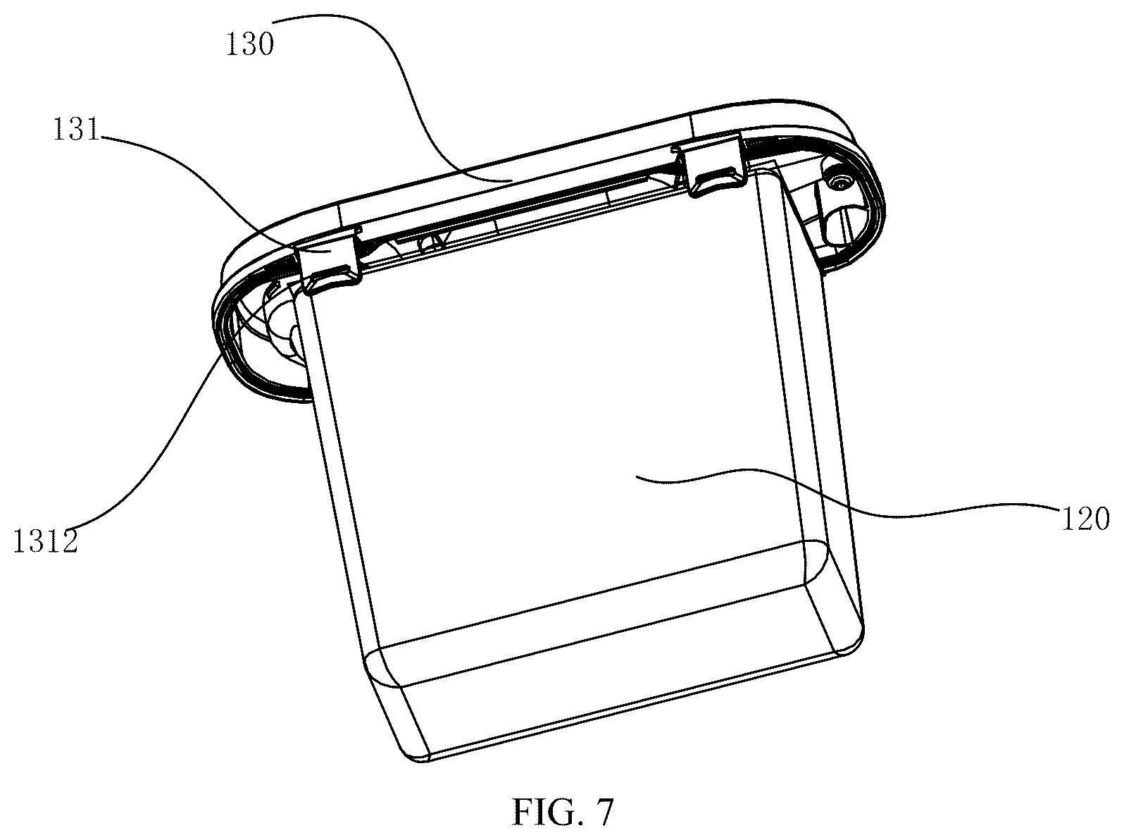 Patent US12569104 Figure 4 – Liquid tank and base station