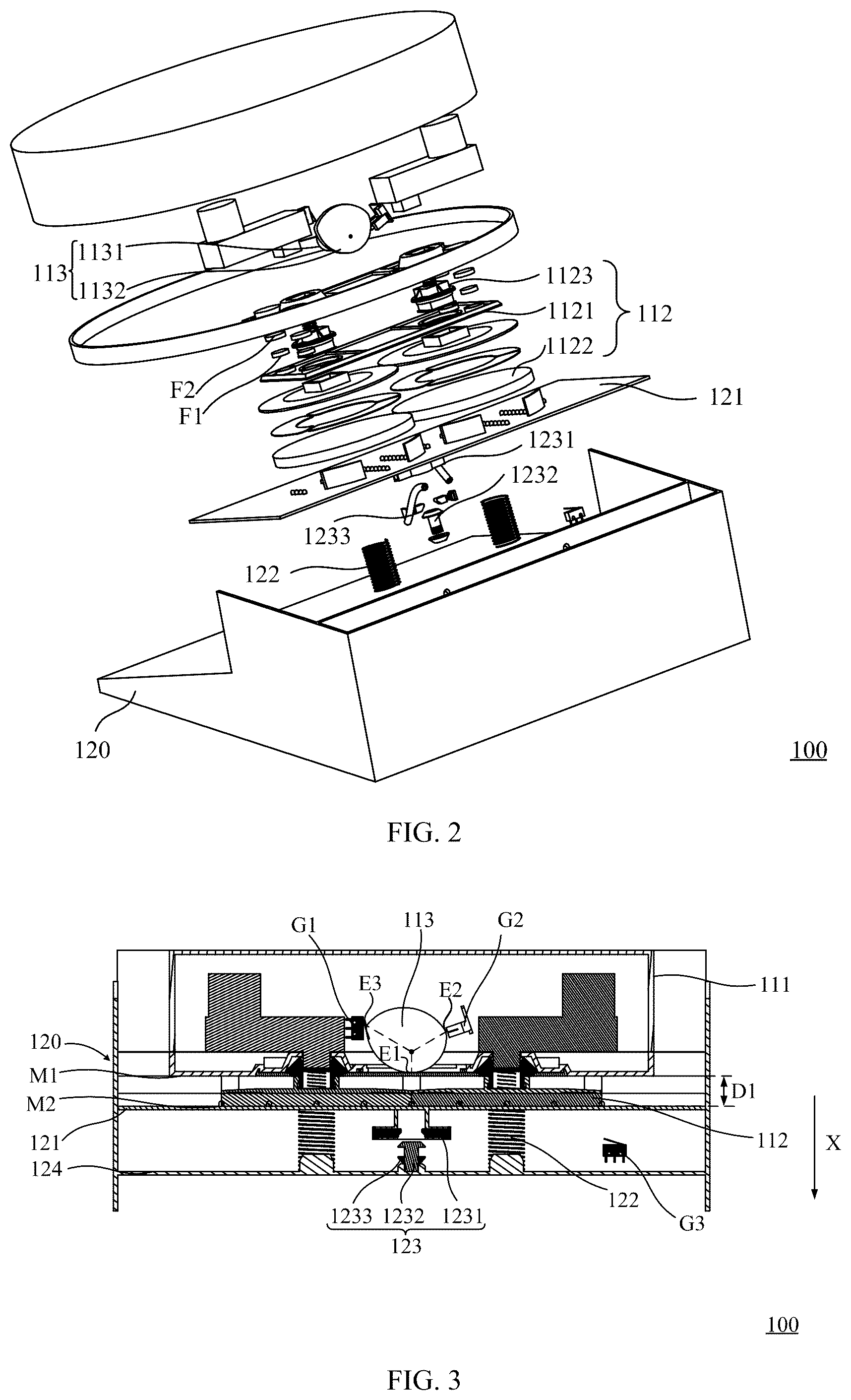 Patent US12569105 Figure 2 – Cleaning system