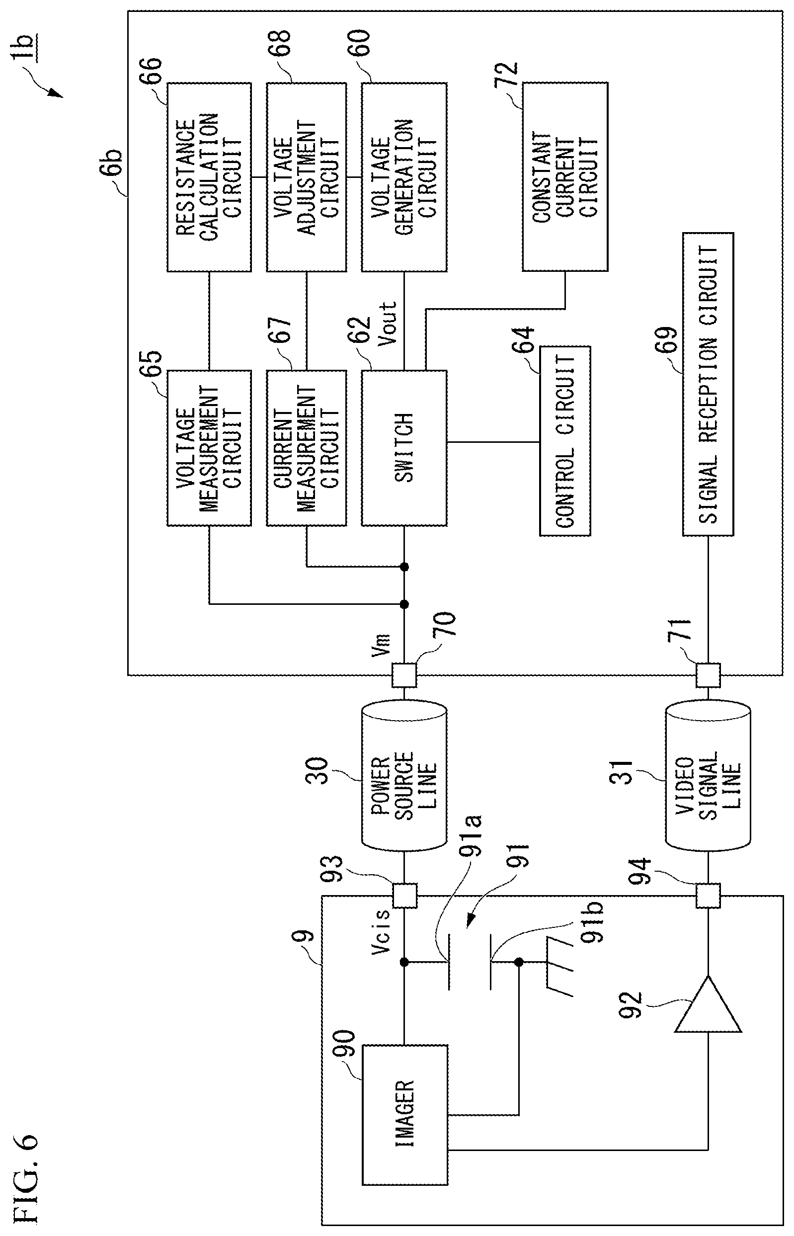Patent US12569112 Figure 6 – Imaging device, endoscope system, control unit, and imaging method