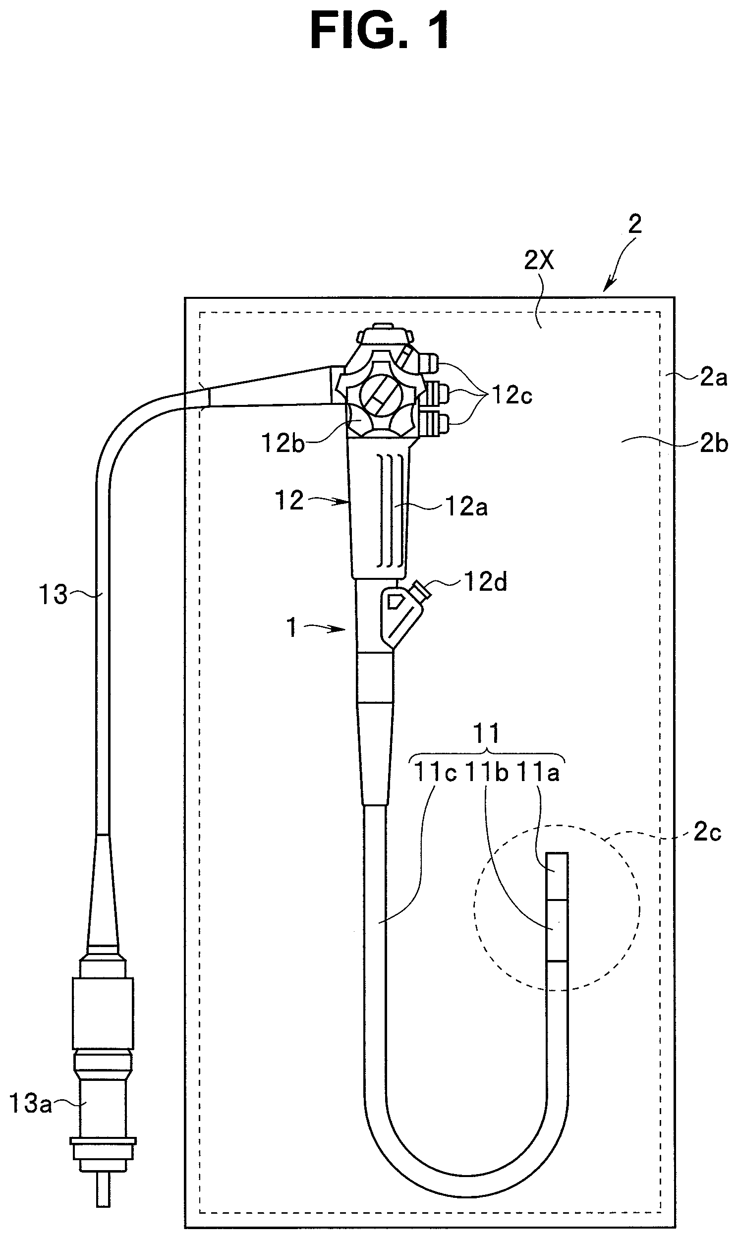 Patent US12569118 — Endoscope system and packaging materials for endoscope — Figure 1