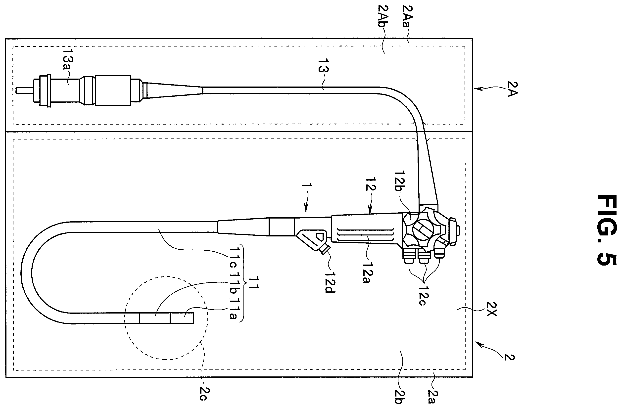 Patent US12569118 Figure 4 – Endoscope system and packaging materials for endoscope