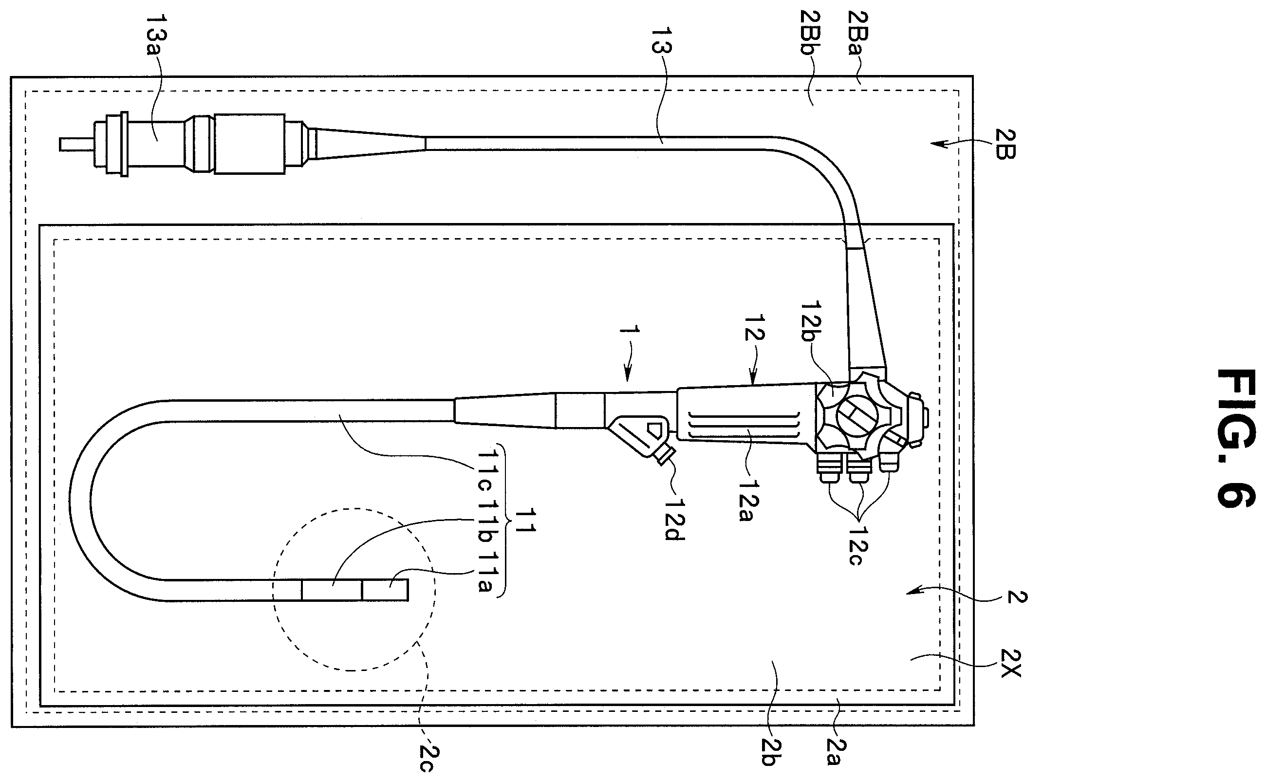 Patent US12569118 Figure 5 – Endoscope system and packaging materials for endoscope