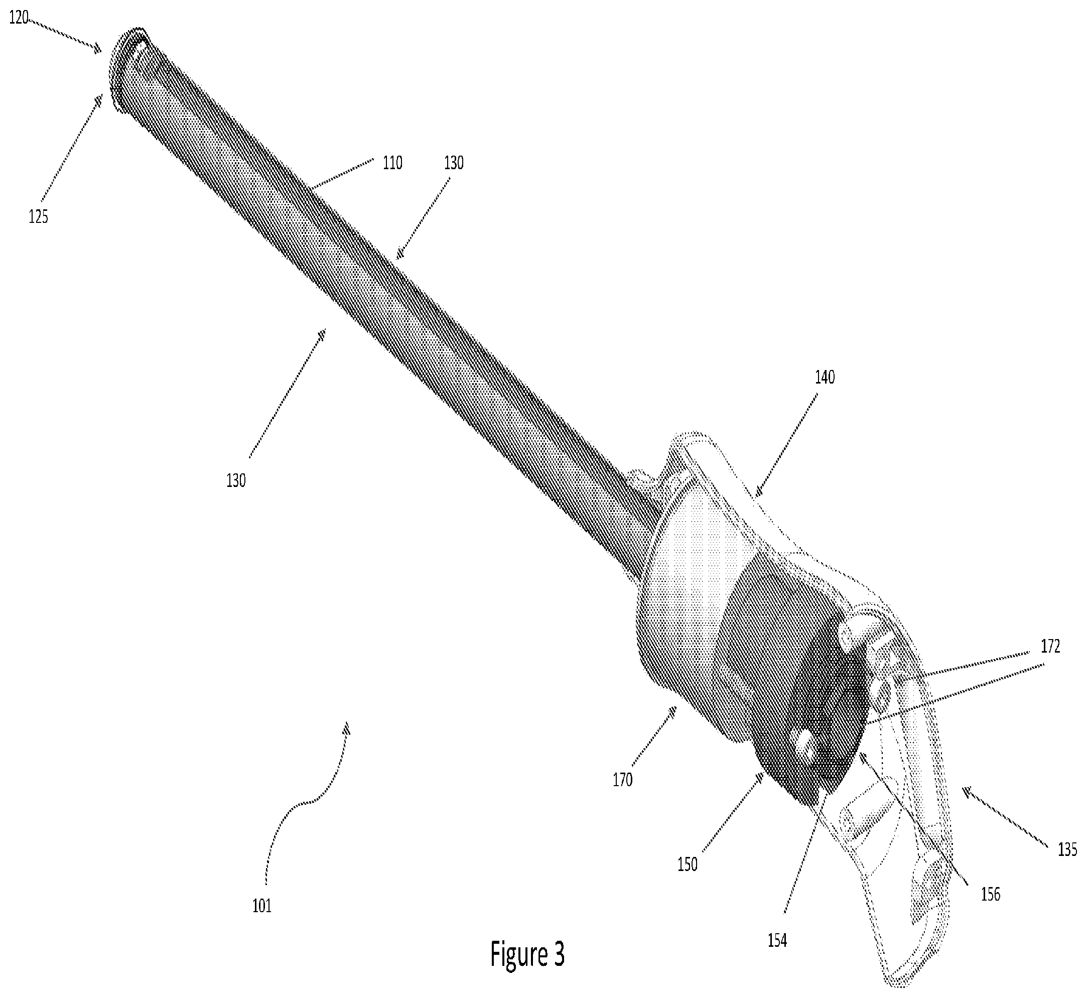 Patent US12569119 Figure 5 – Optical bulb for surgical instrument port