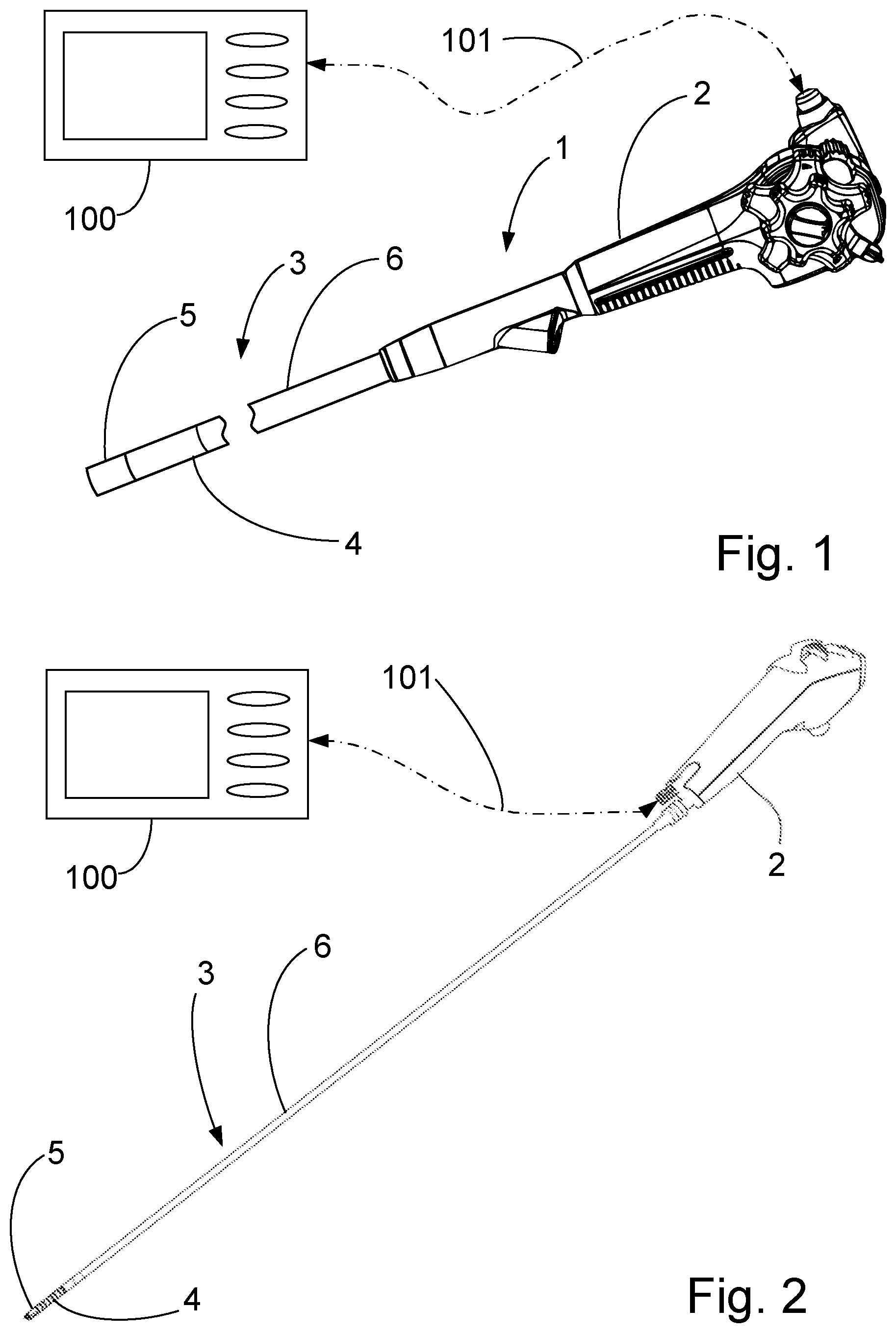 Patent US12569120 Figure 1 – Endoscope