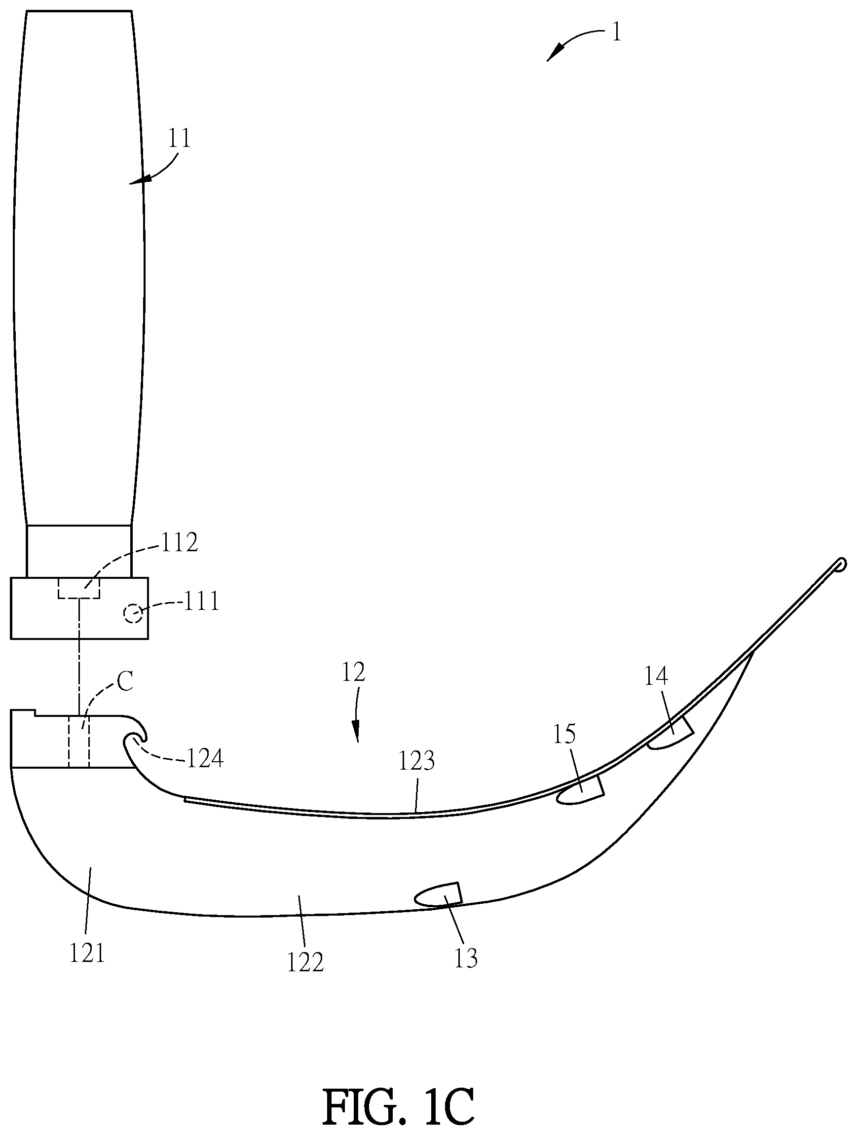 Patent US12569127 Figure 3 – Multi-view video laryngoscope, and spatula blade configured with multiple image capturing apparatuses