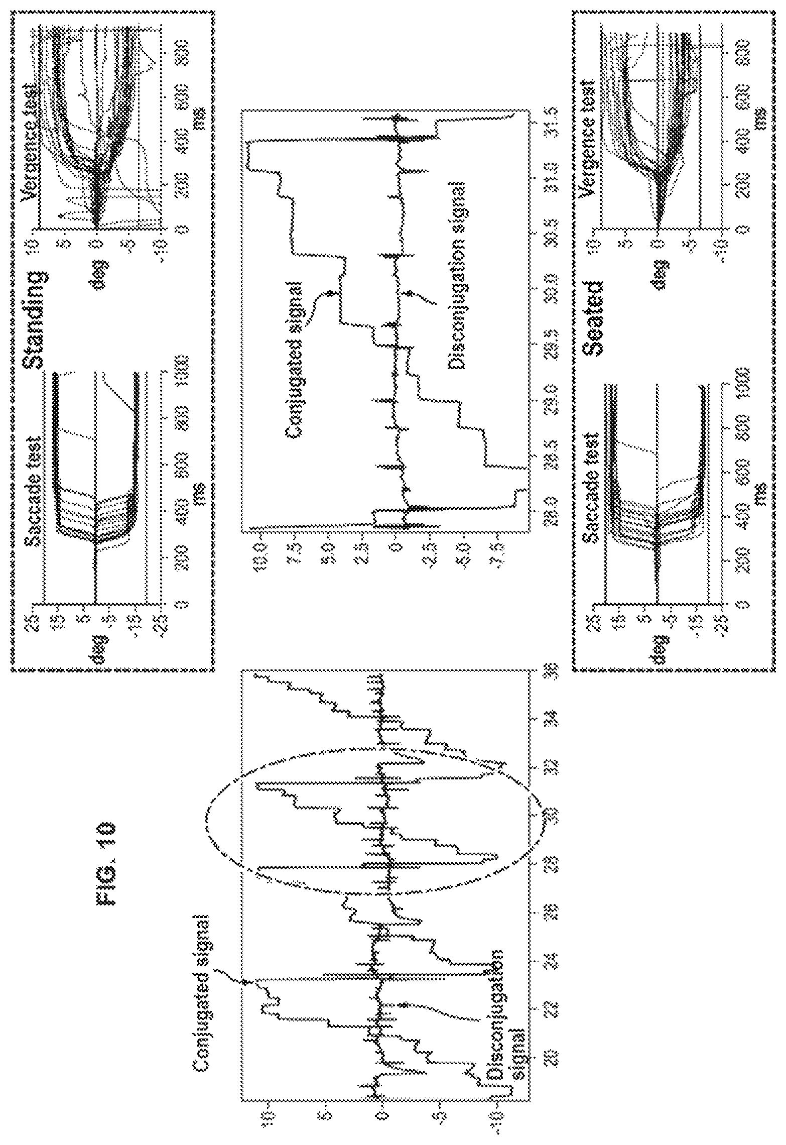Patent US12569132 Figure 11 – Analysis of eye movements in 3D real space in direction and depth