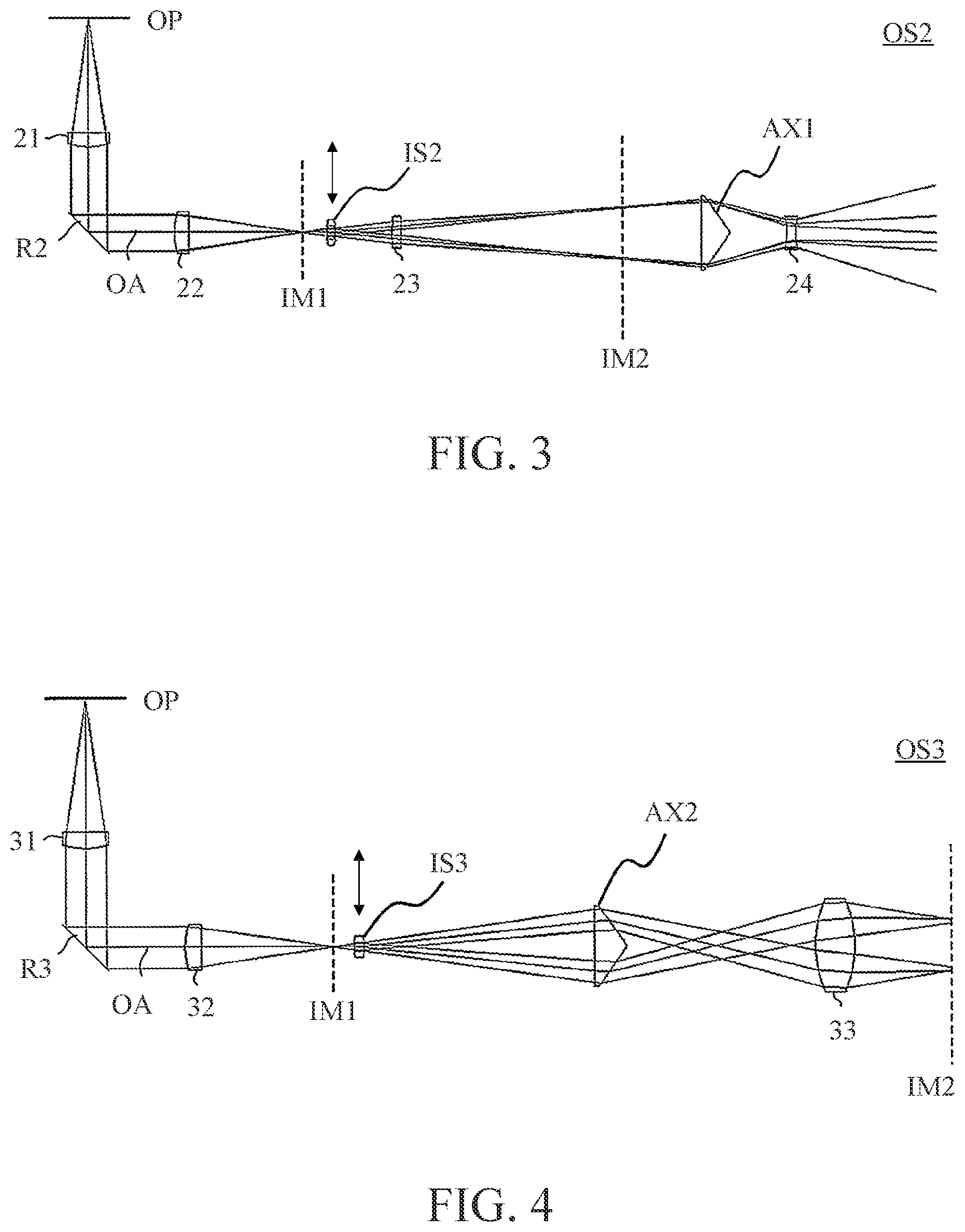 Patent US12569133 Figure 2 – Optical system and inspection apparatus