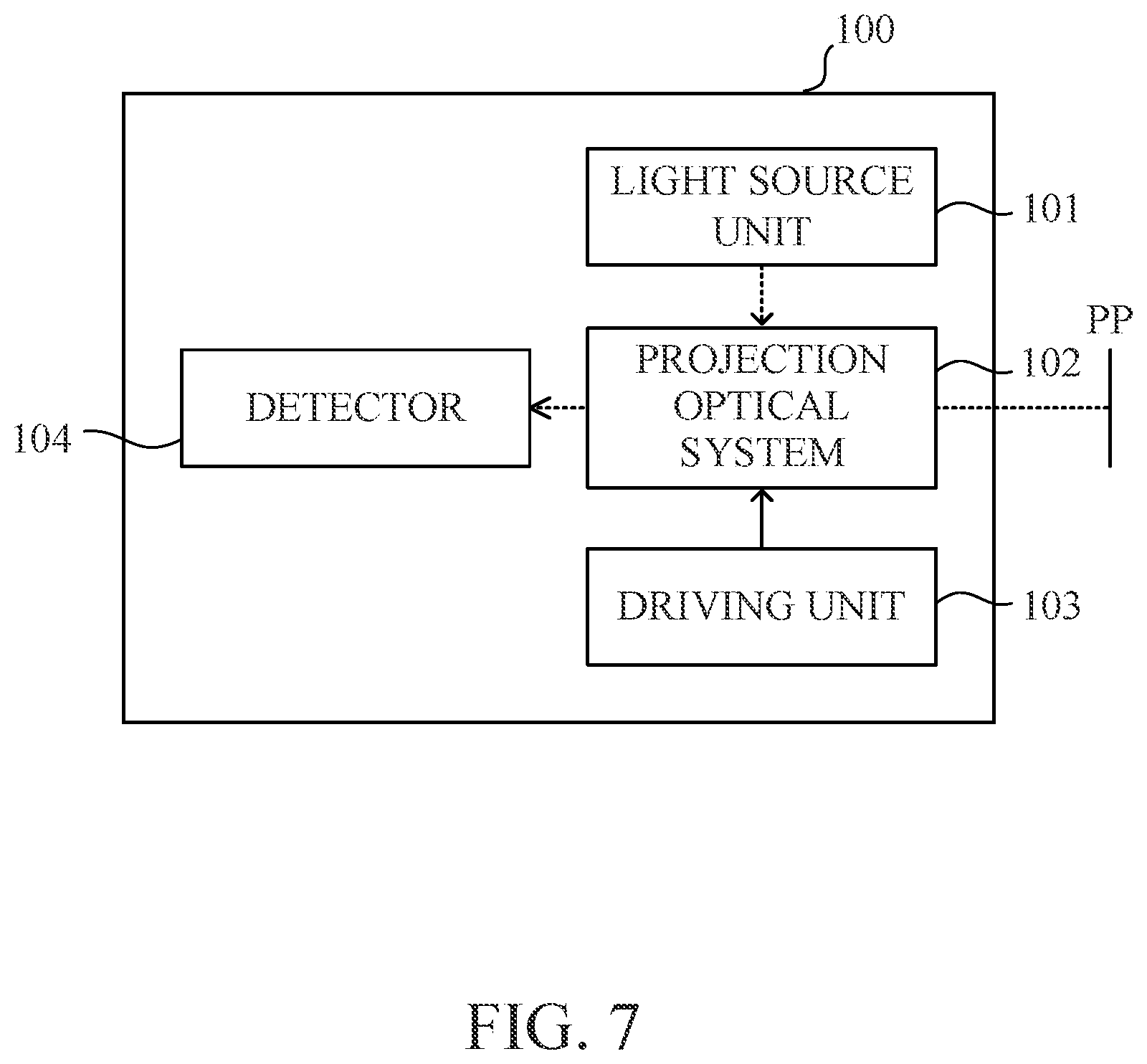 Patent US12569133 Figure 4 – Optical system and inspection apparatus