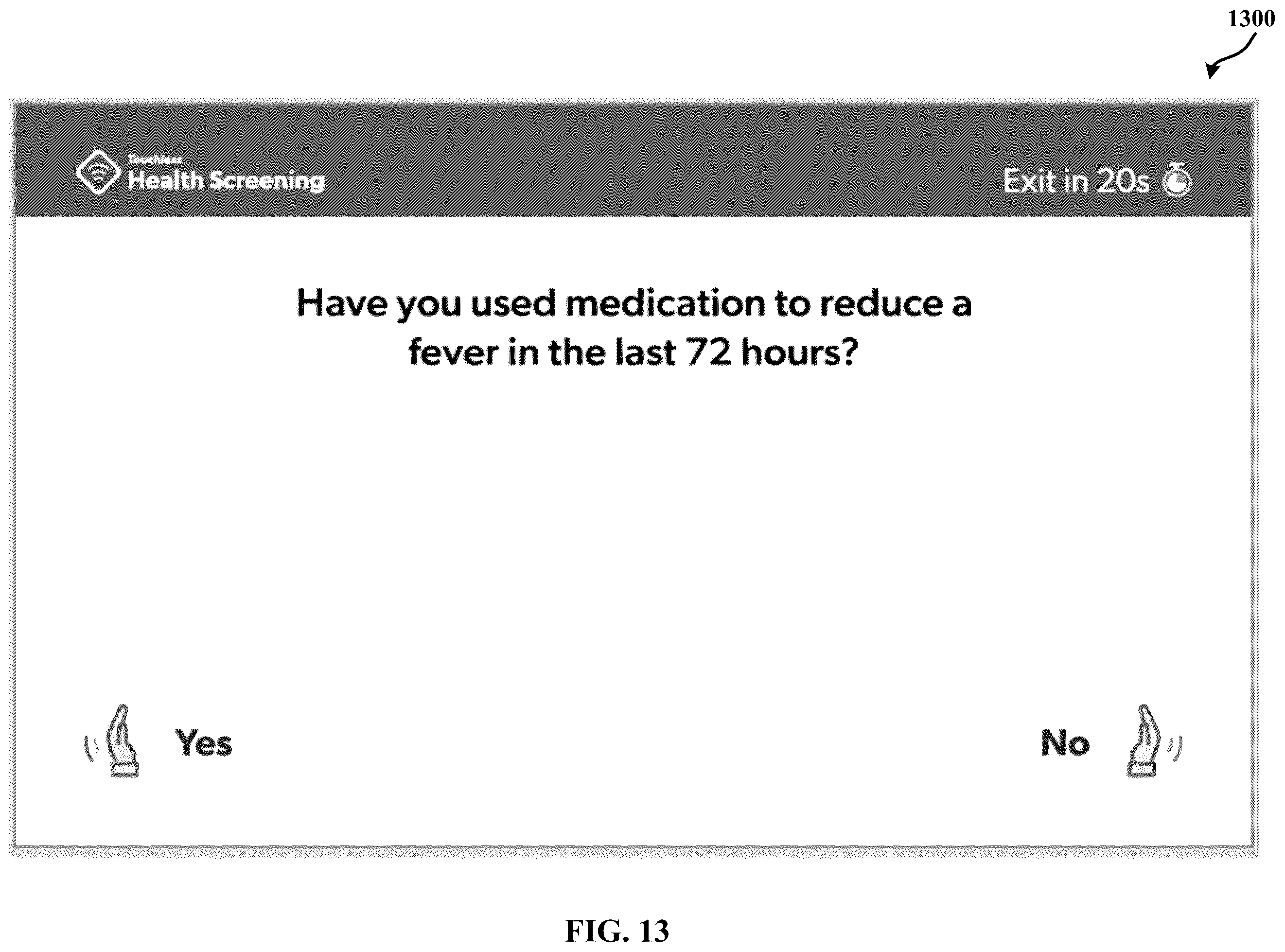 Patent US12569146 Figure 13 – Systems and methods for touchless temperature screening