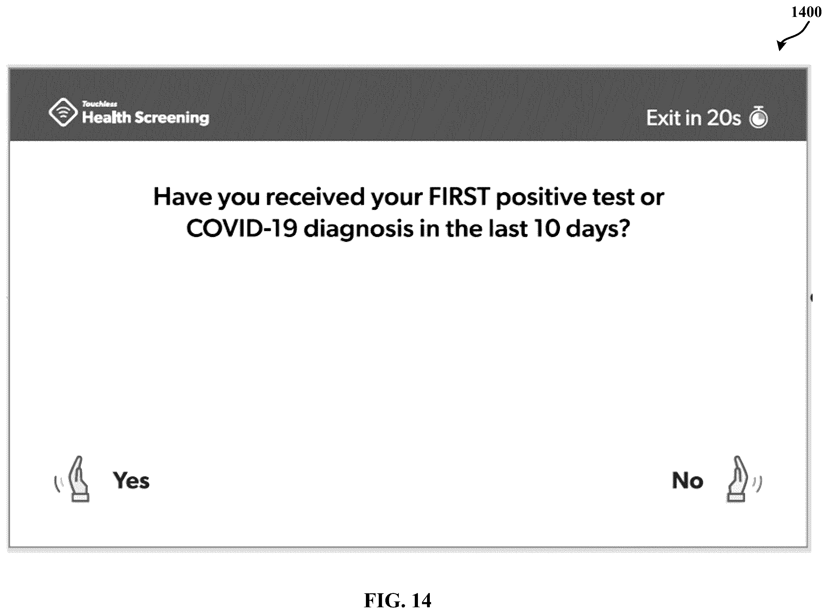 Patent US12569146 Figure 14 – Systems and methods for touchless temperature screening