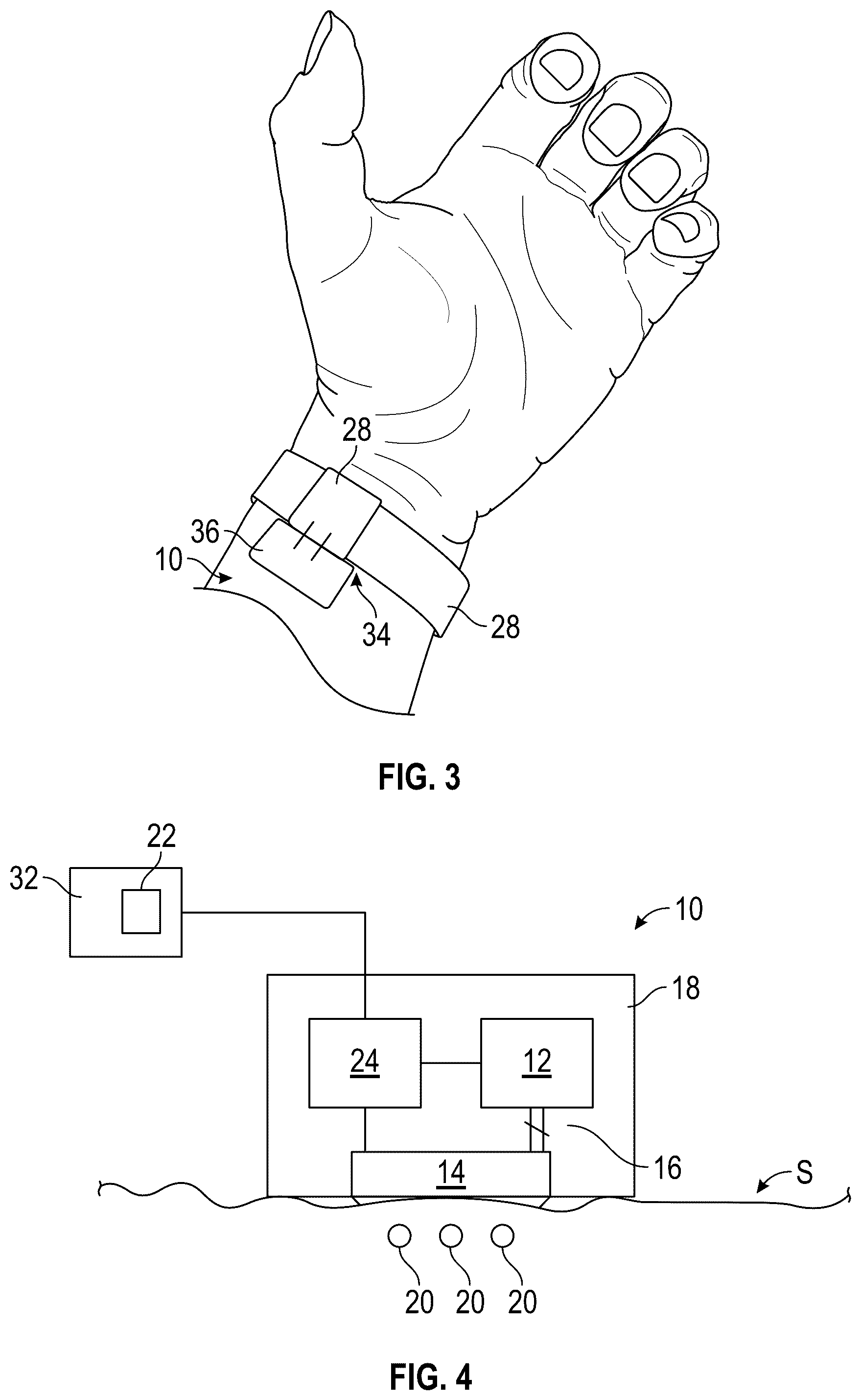 Patent US12569157 Figure 2 – Skin hydration measurement system