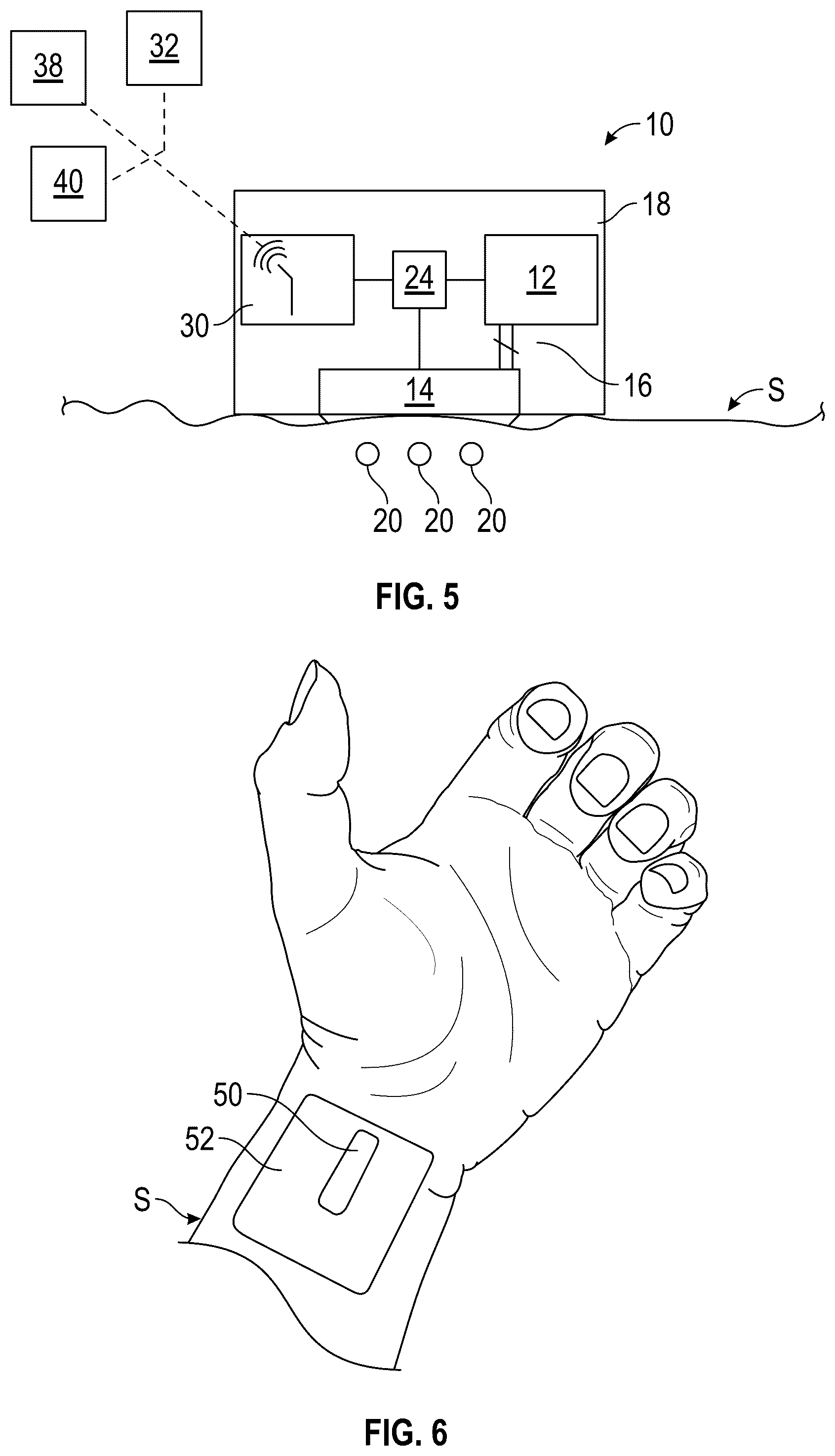 Patent US12569157 Figure 3 – Skin hydration measurement system