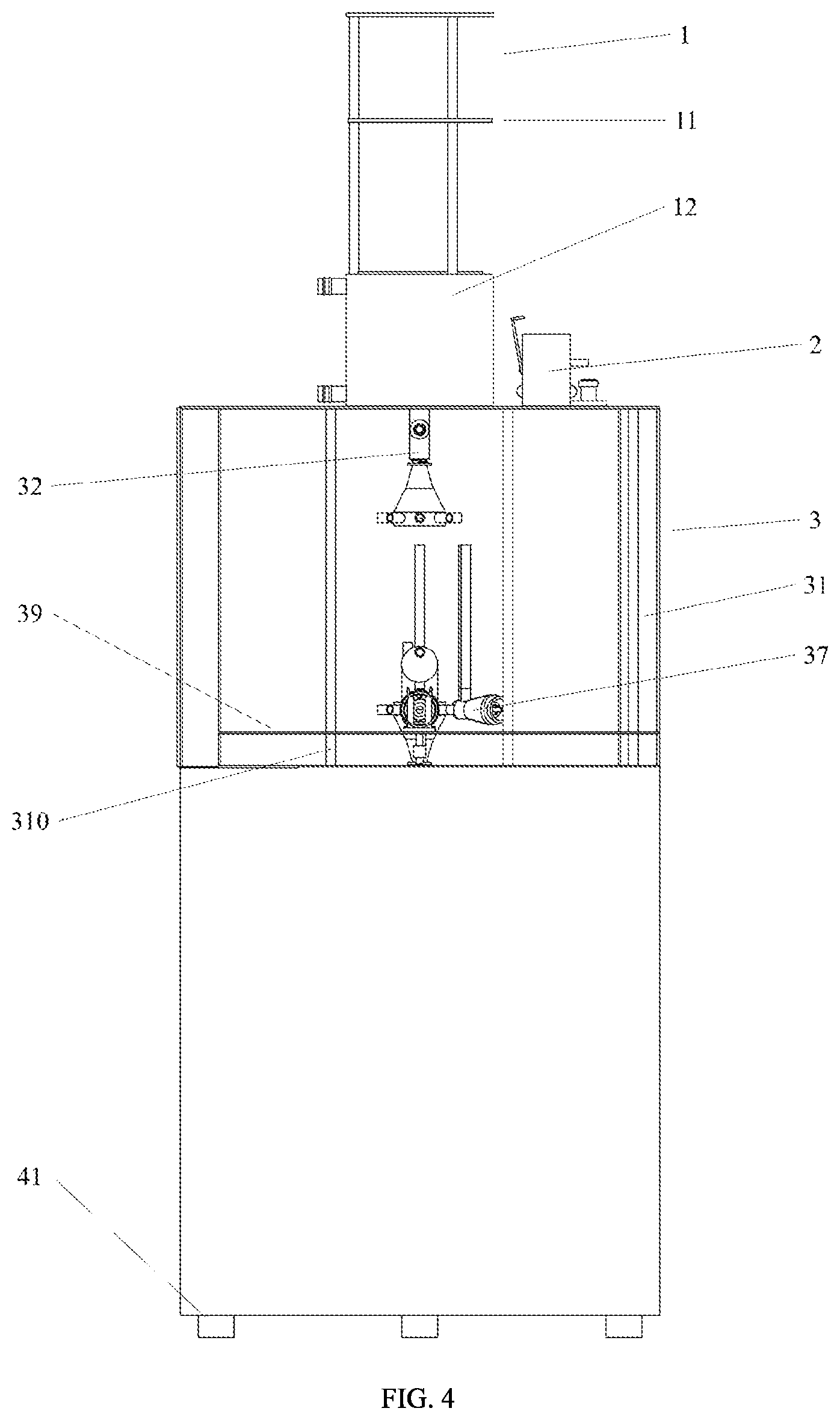 Patent US12569163 Figure 4 – System of measuring exhalation metabolism