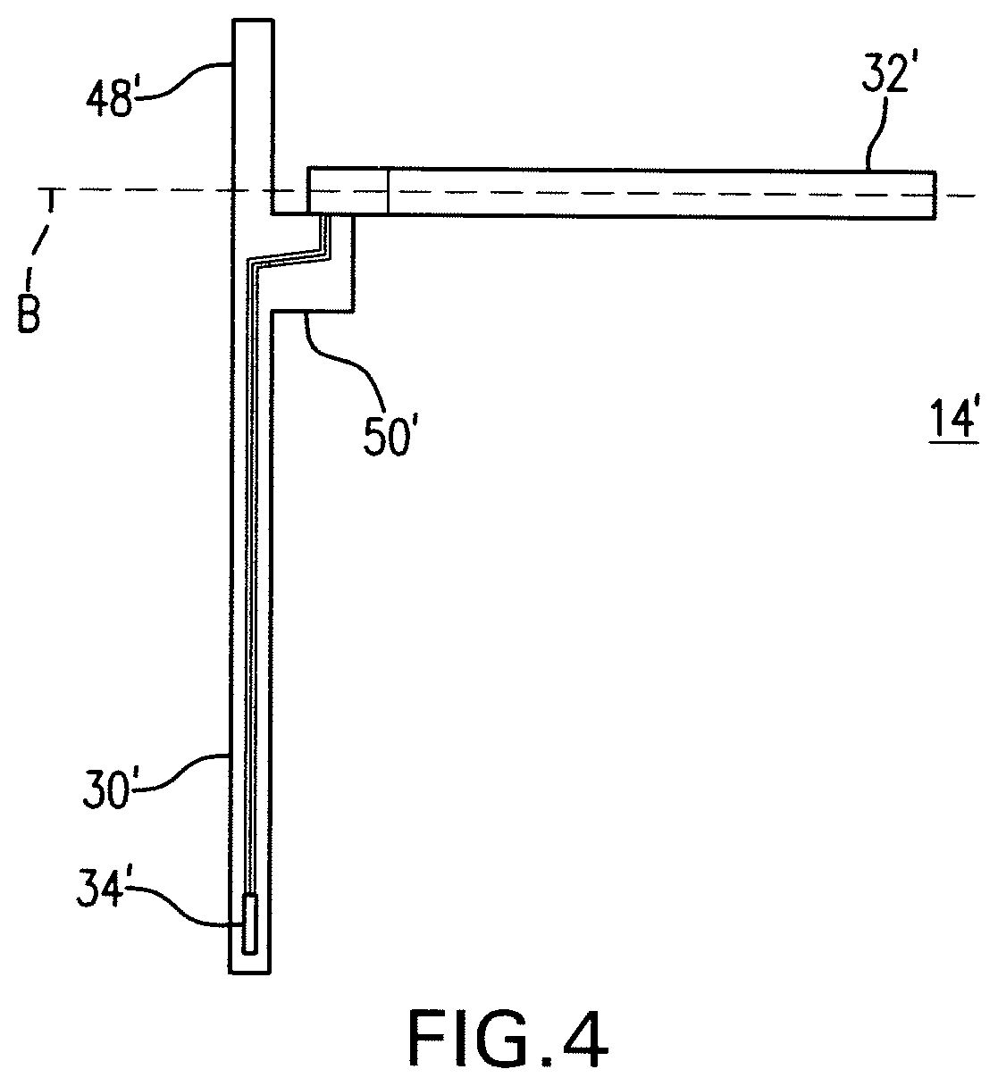 Patent US12569173 Figure 4 – Analyte sensor and apparatus for insertion of the sensor
