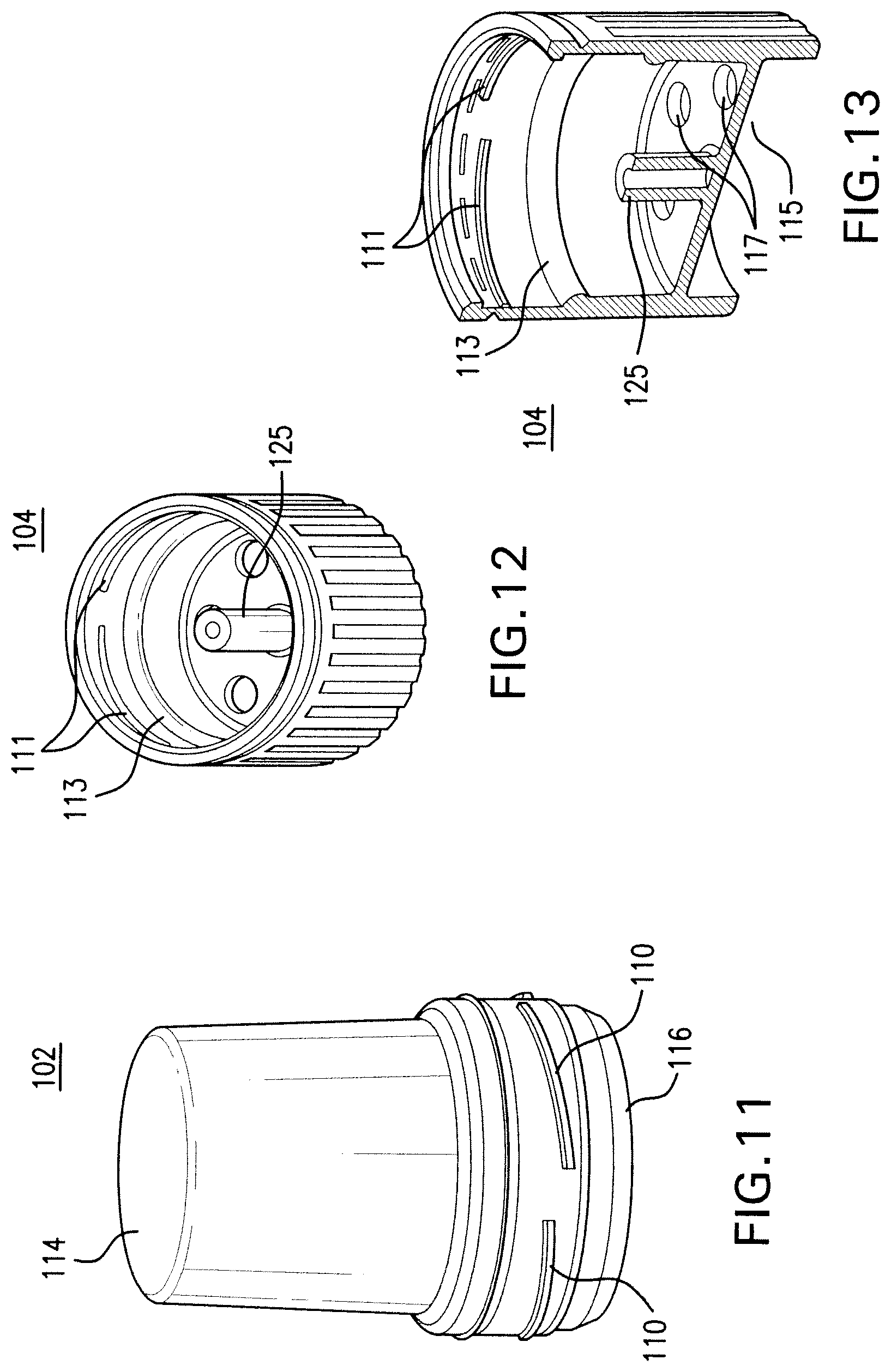 Patent US12569173 Figure 10 – Analyte sensor and apparatus for insertion of the sensor