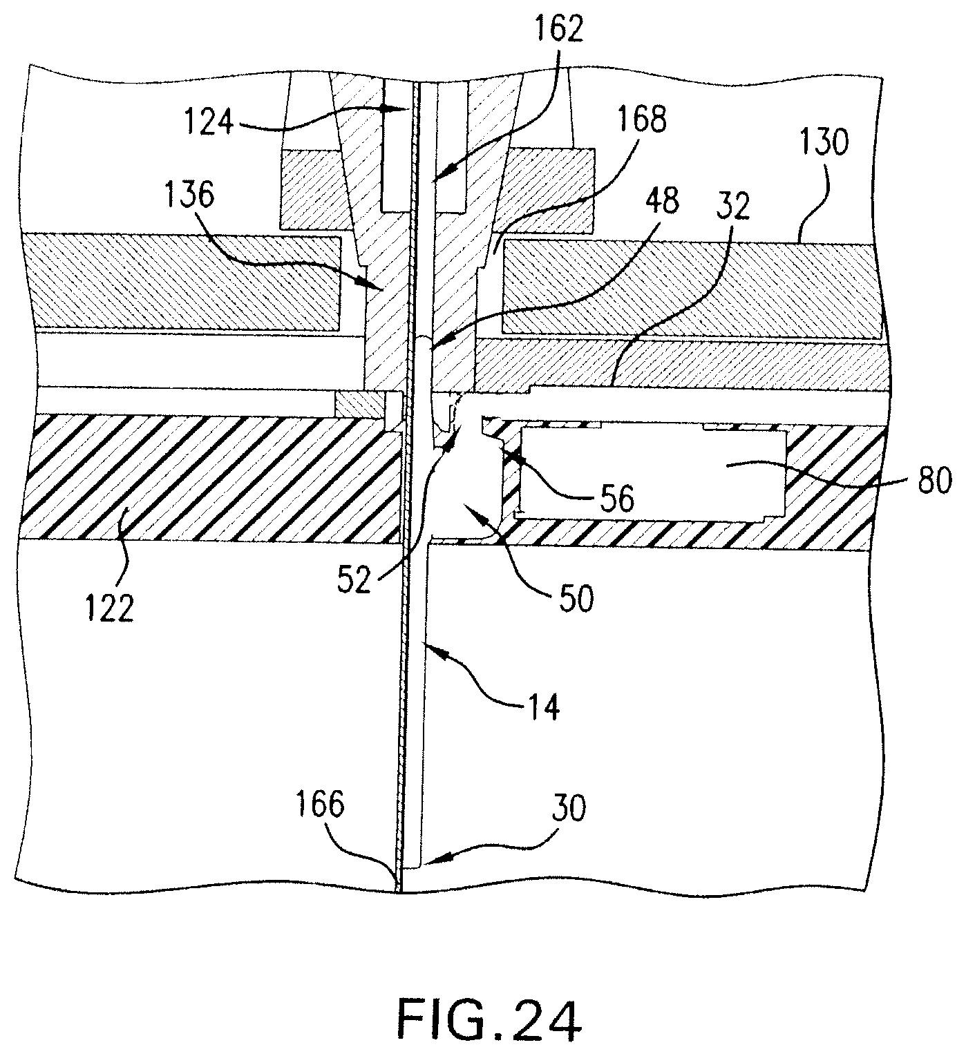Patent US12569173 Figure 16 – Analyte sensor and apparatus for insertion of the sensor