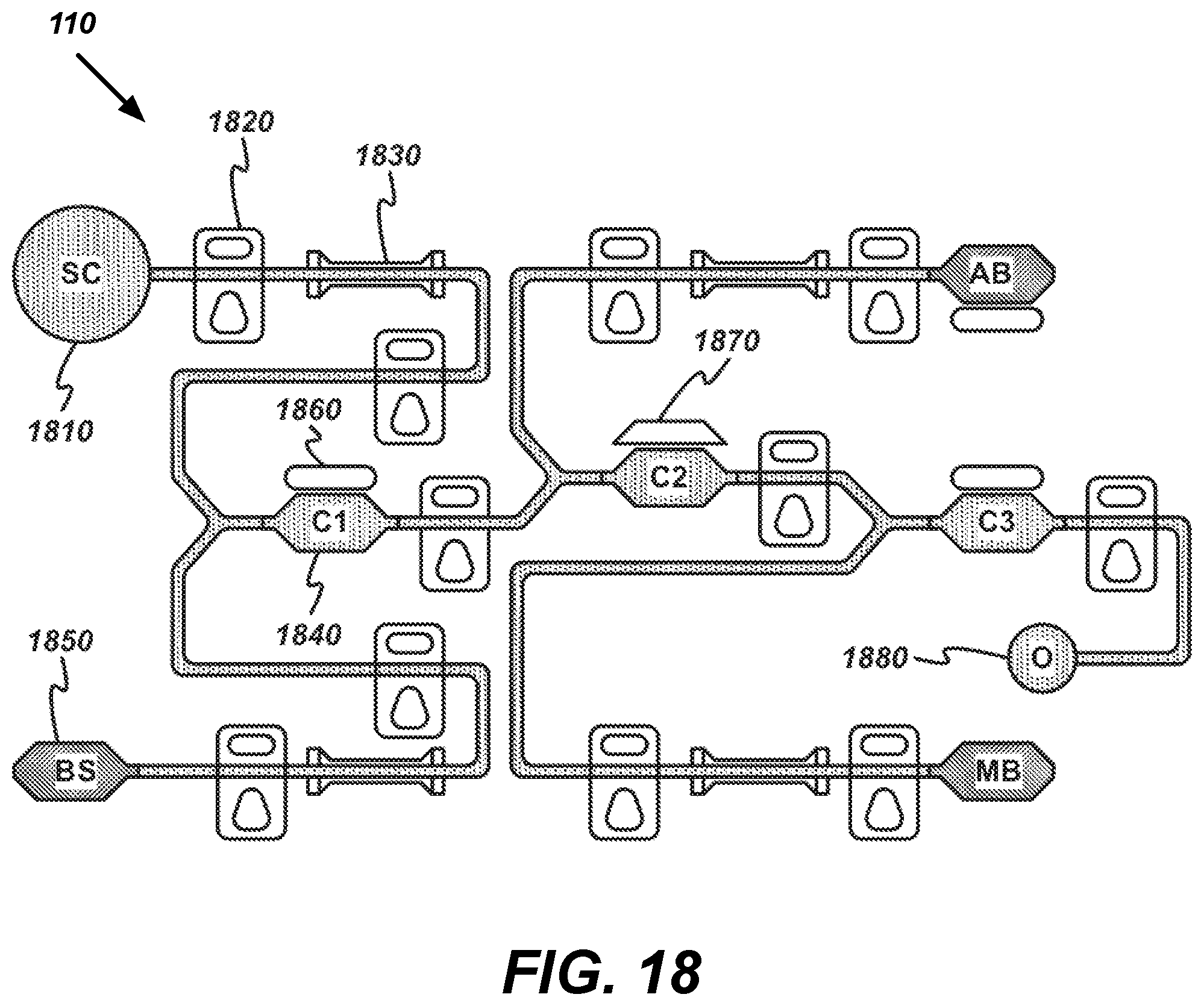Patent US12569174 Figure 10 – Adjustable lancet and test cartridge for automated medical sample collection and testing
