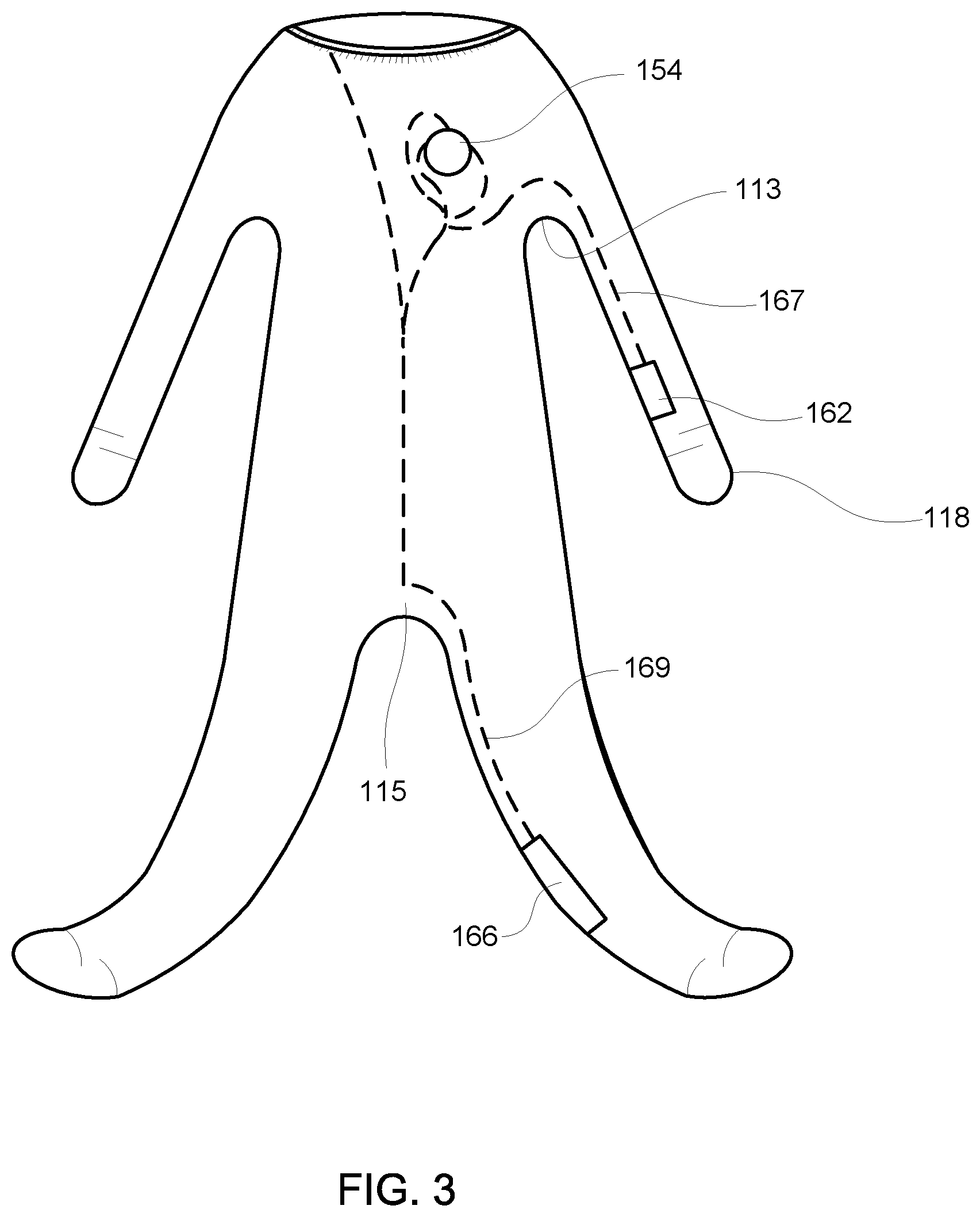 Patent US12569197 Figure 5 – Methods and apparatus for a baby monitoring garment